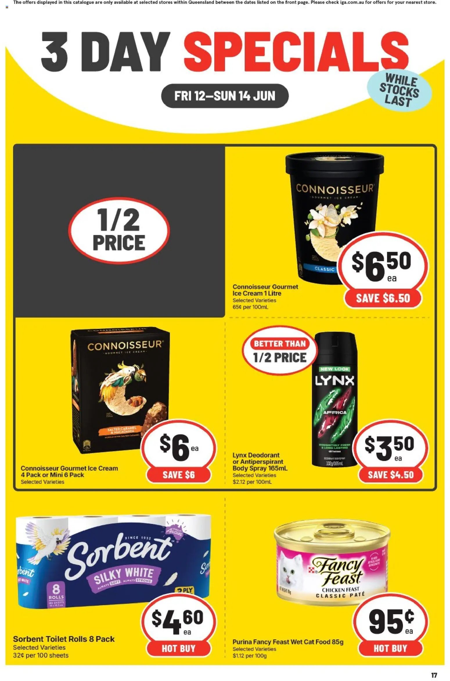 IGA catalogue from 12/06/2026 IGA 3 Day Specials QLD