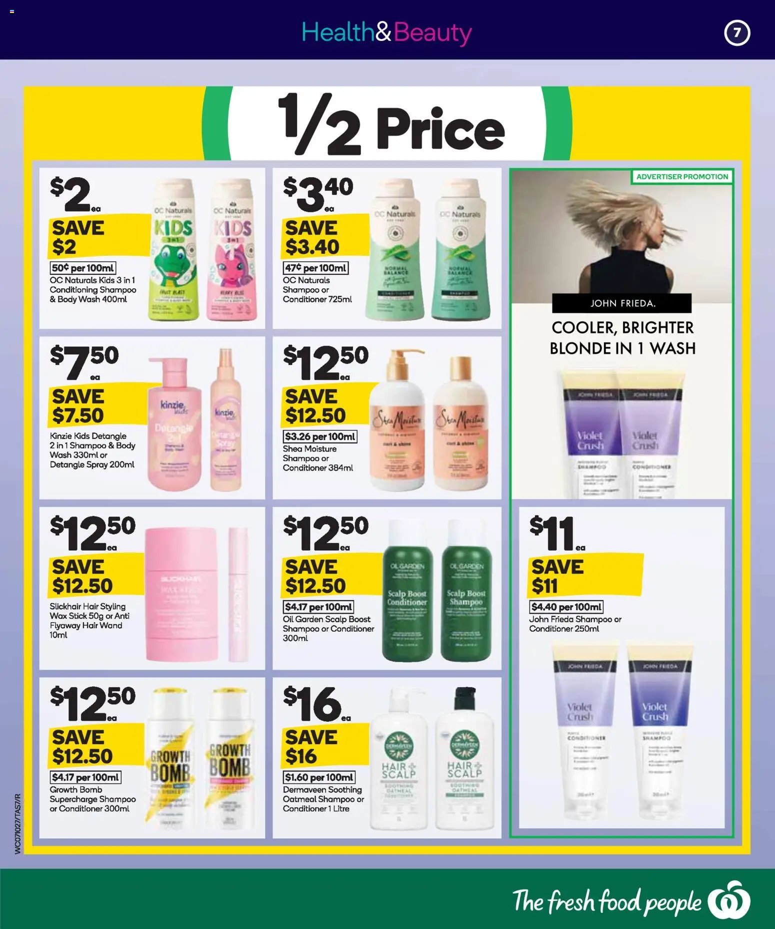 Woolworths catalogue from 07/10/2026 Woolworths Spring Health & Beauty Catalogue TAS