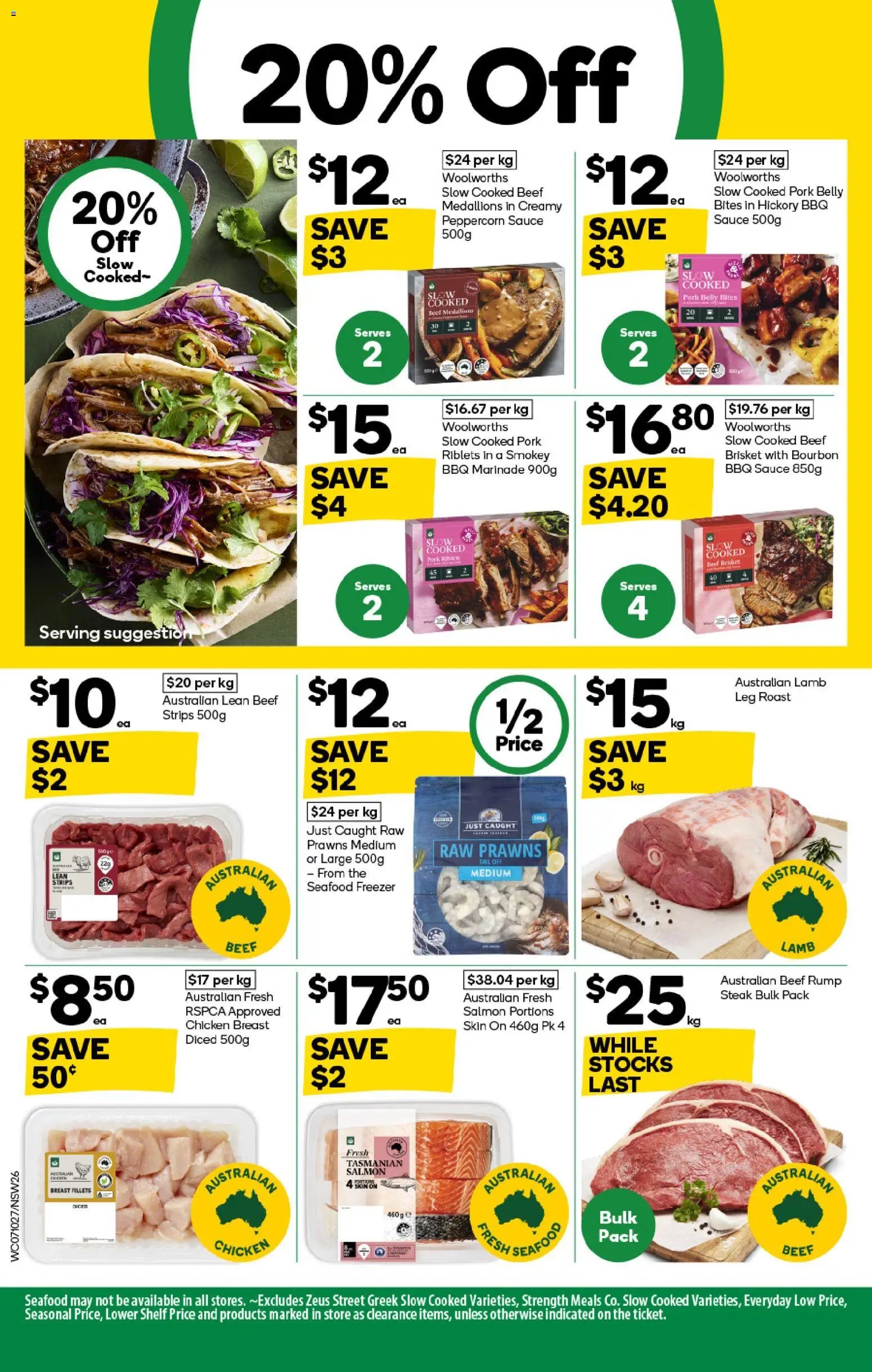 Woolworths catalogue from 07/10/2026 Woolworths catalogue NSW
