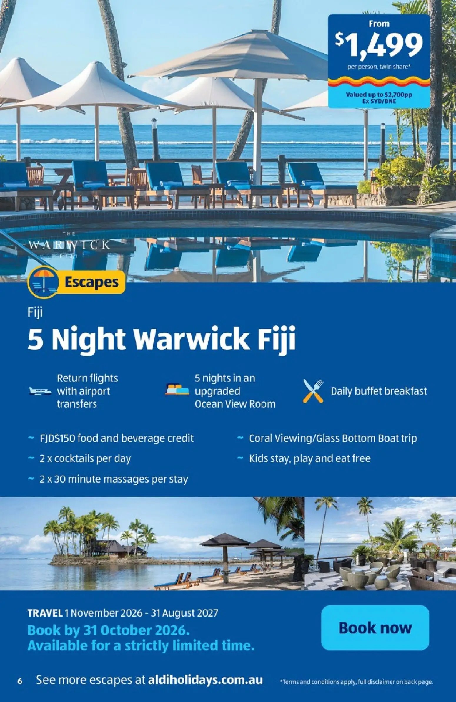 Aldi catalogue from 01/10/2026 Aldi catalogue October Holidays