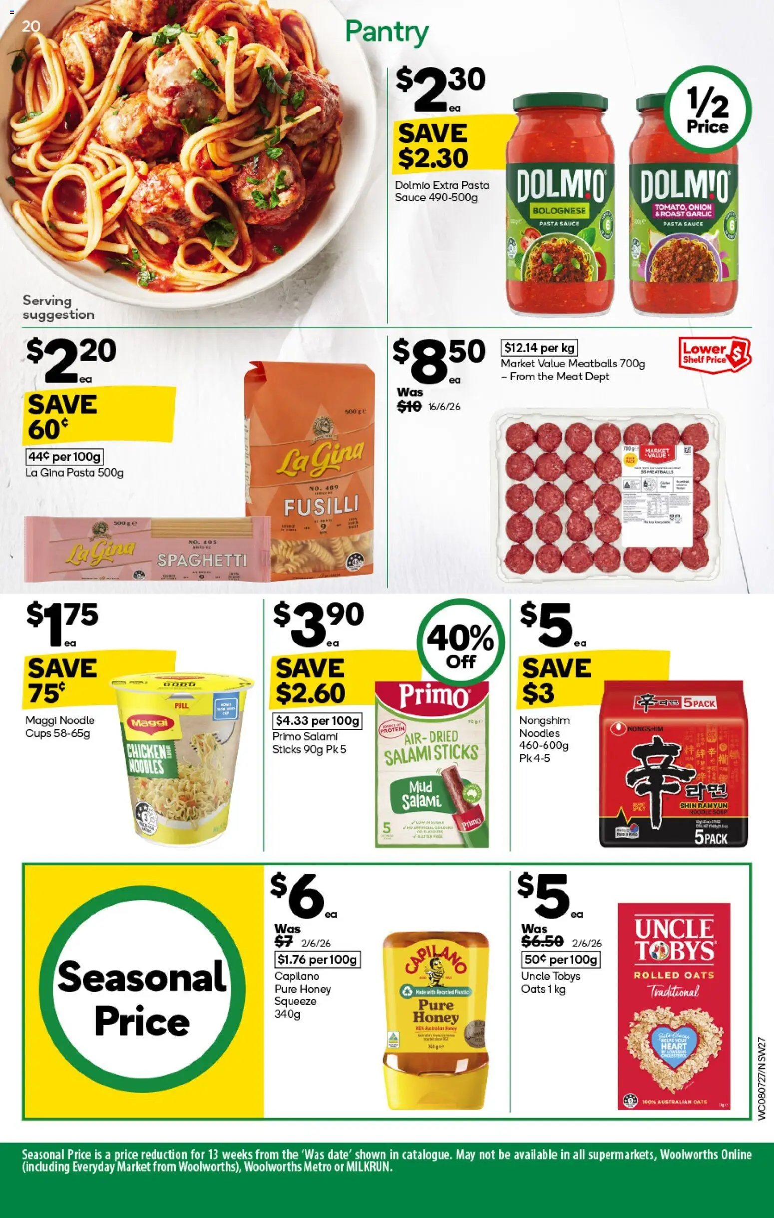Woolworths catalogue from 08/07/2026 Woolworths catalogue