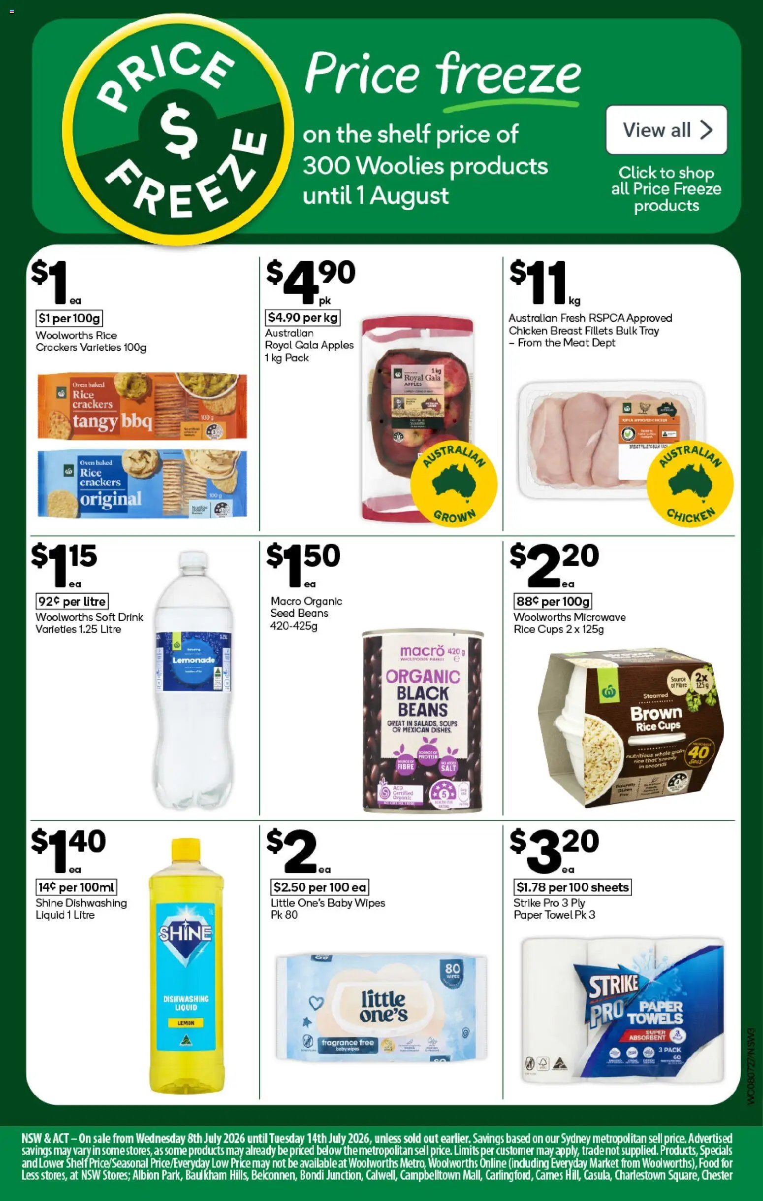 Woolworths catalogue from 08/07/2026 Woolworths catalogue