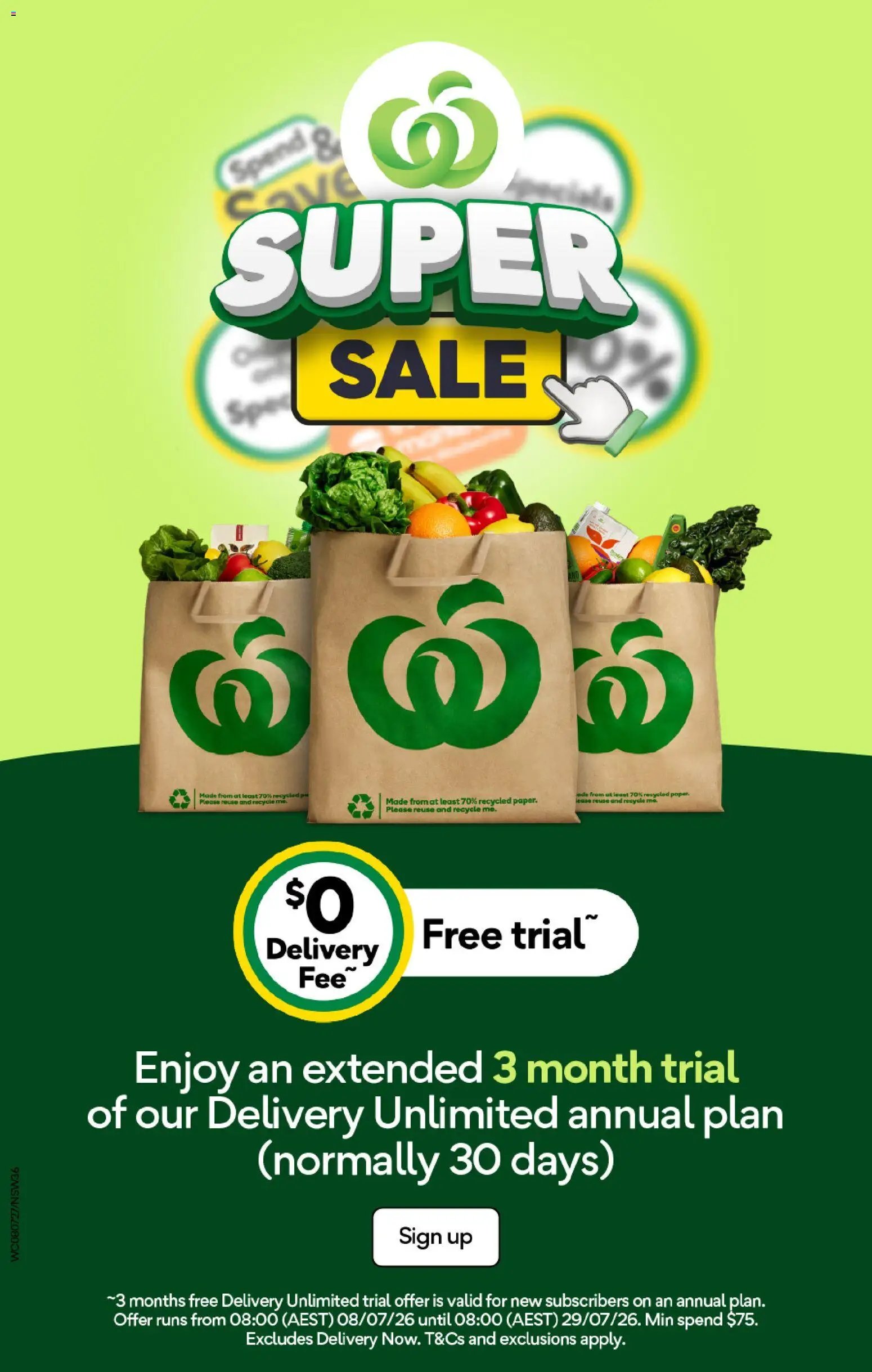 Woolworths catalogue from 08/07/2026 Woolworths catalogue