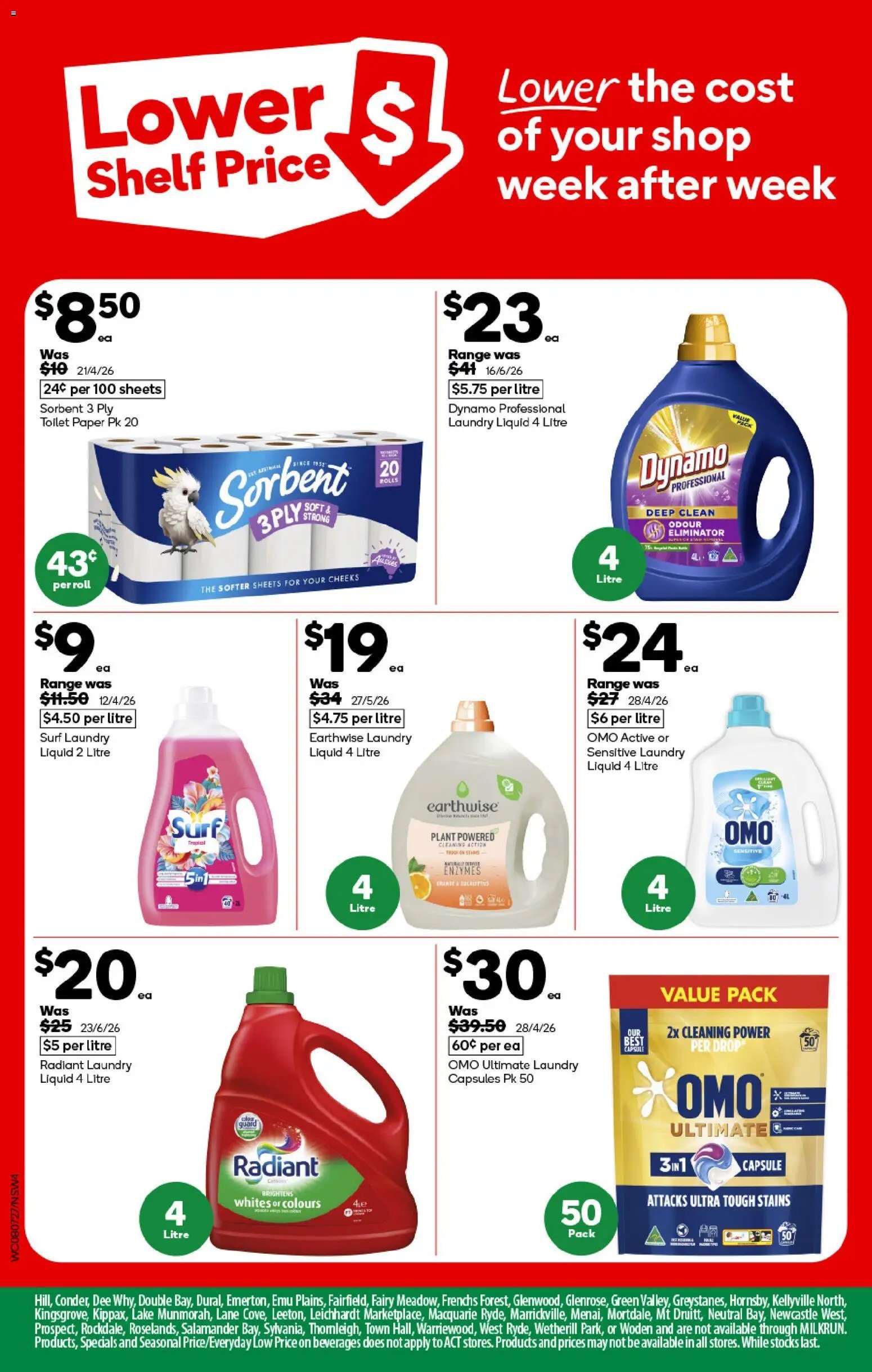 Woolworths catalogue from 08/07/2026 Woolworths catalogue