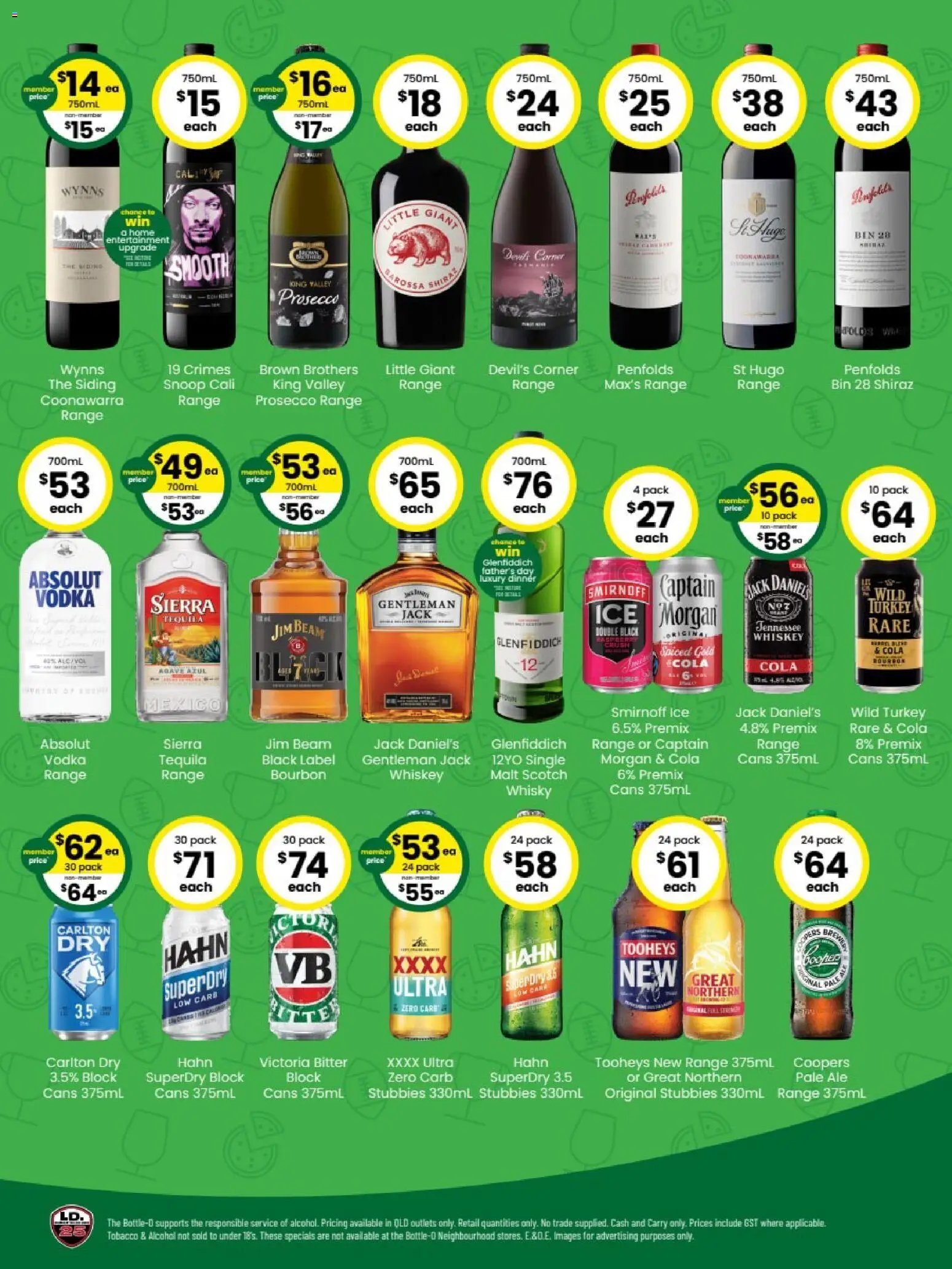 The Bottle-O catalogue from 31/08/2026 The Bottle-O catalogue HERMIT PARK
