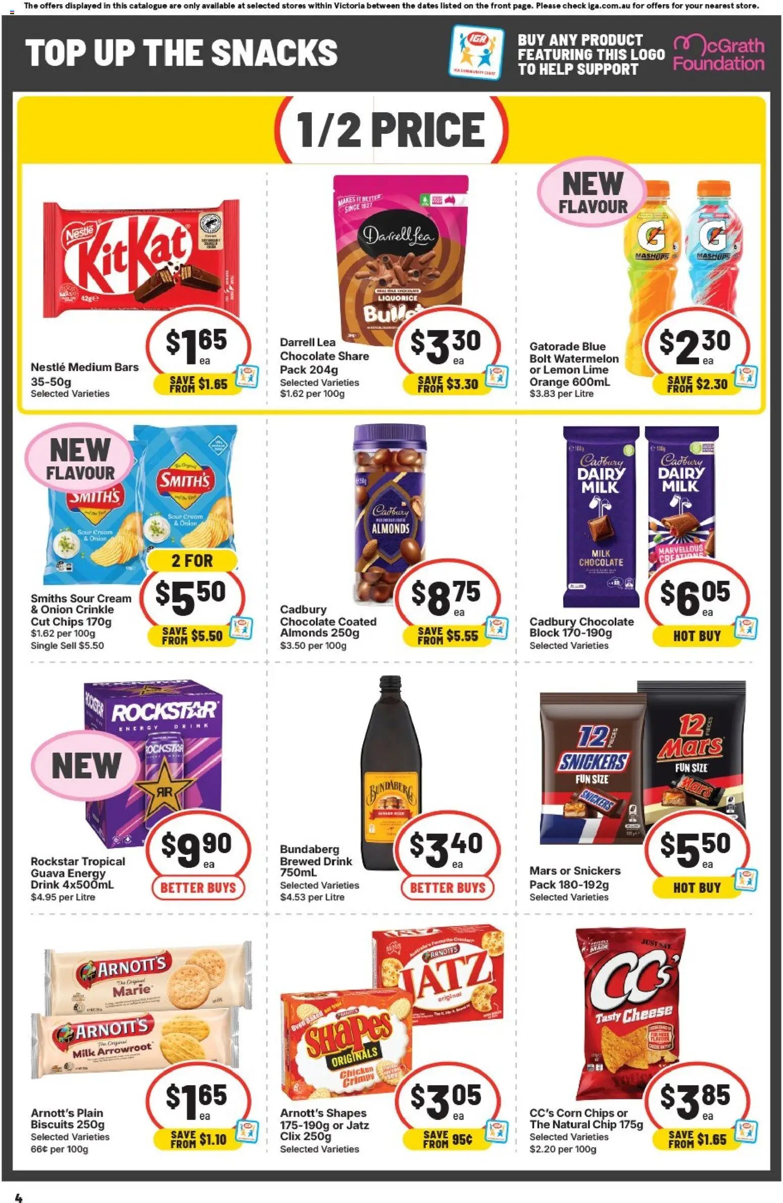 IGA catalogue from 16/09/2026 IGA catalogue Abbotsford