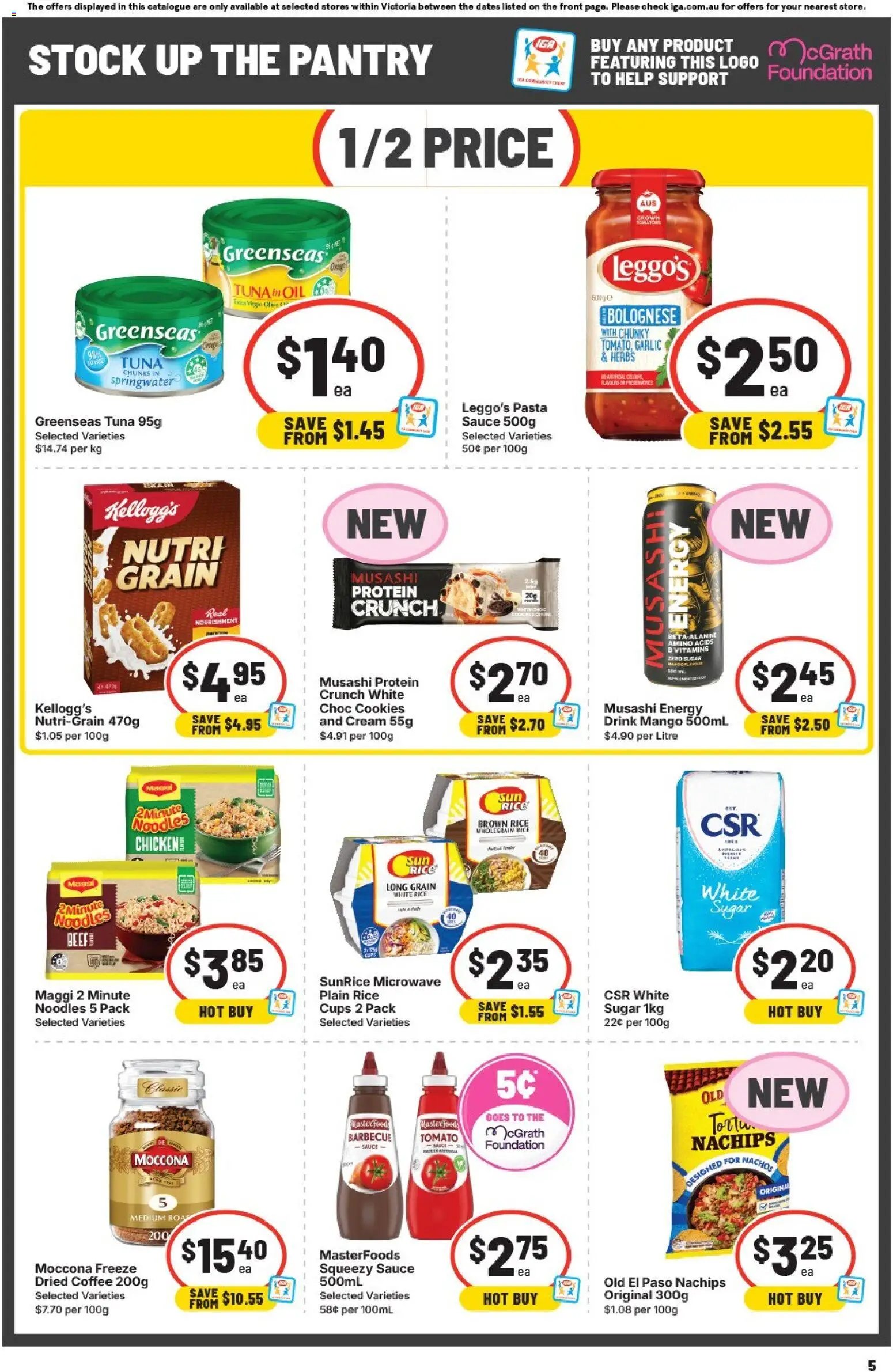 IGA catalogue from 16/09/2026 IGA catalogue Abbotsford