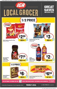 IGA catalogue from 16/09/2026 IGA catalogue Abbotsford