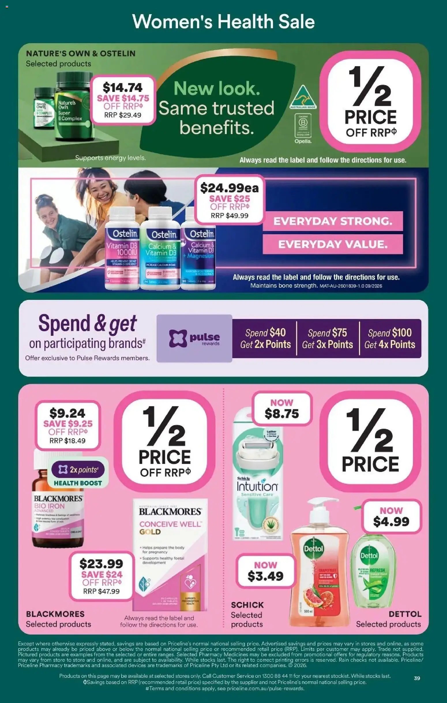 Priceline Pharmacy catalogue Dee Why valid from 15/10/2026 - Latest Specials & Offers