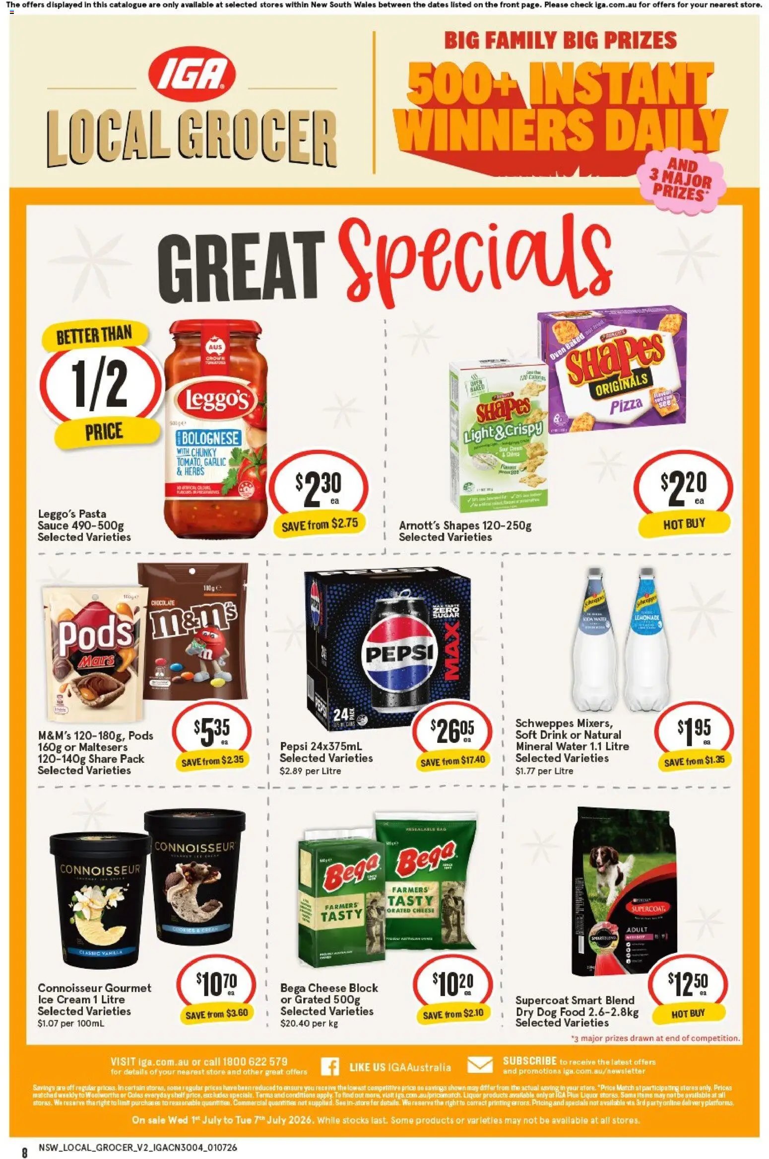 IGA catalogue from 01/07/2026 IGA Local Grocer NSW