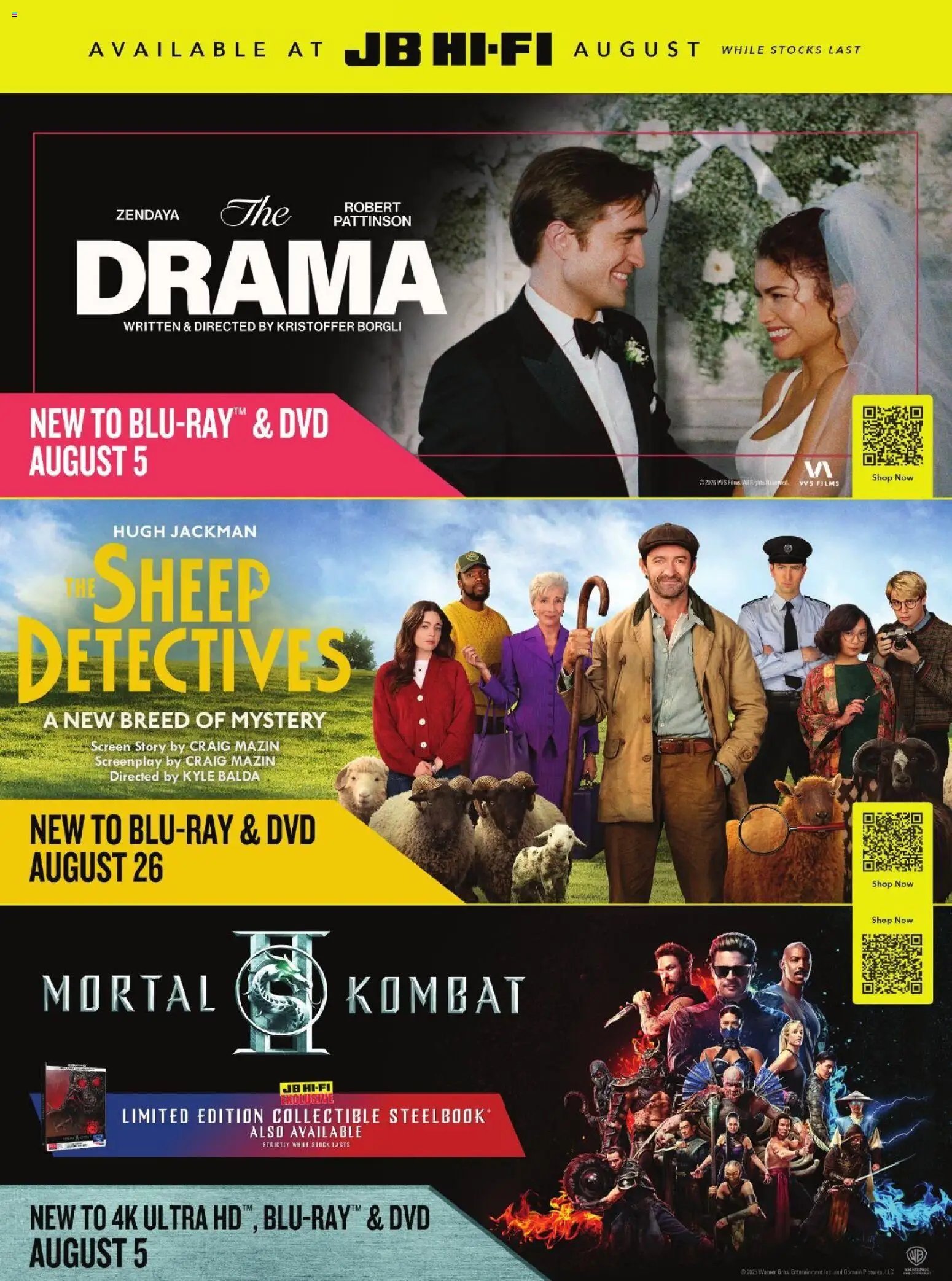 JB Hi-Fi catalogue from 01/08/2026 JB Hi-Fi STACK August