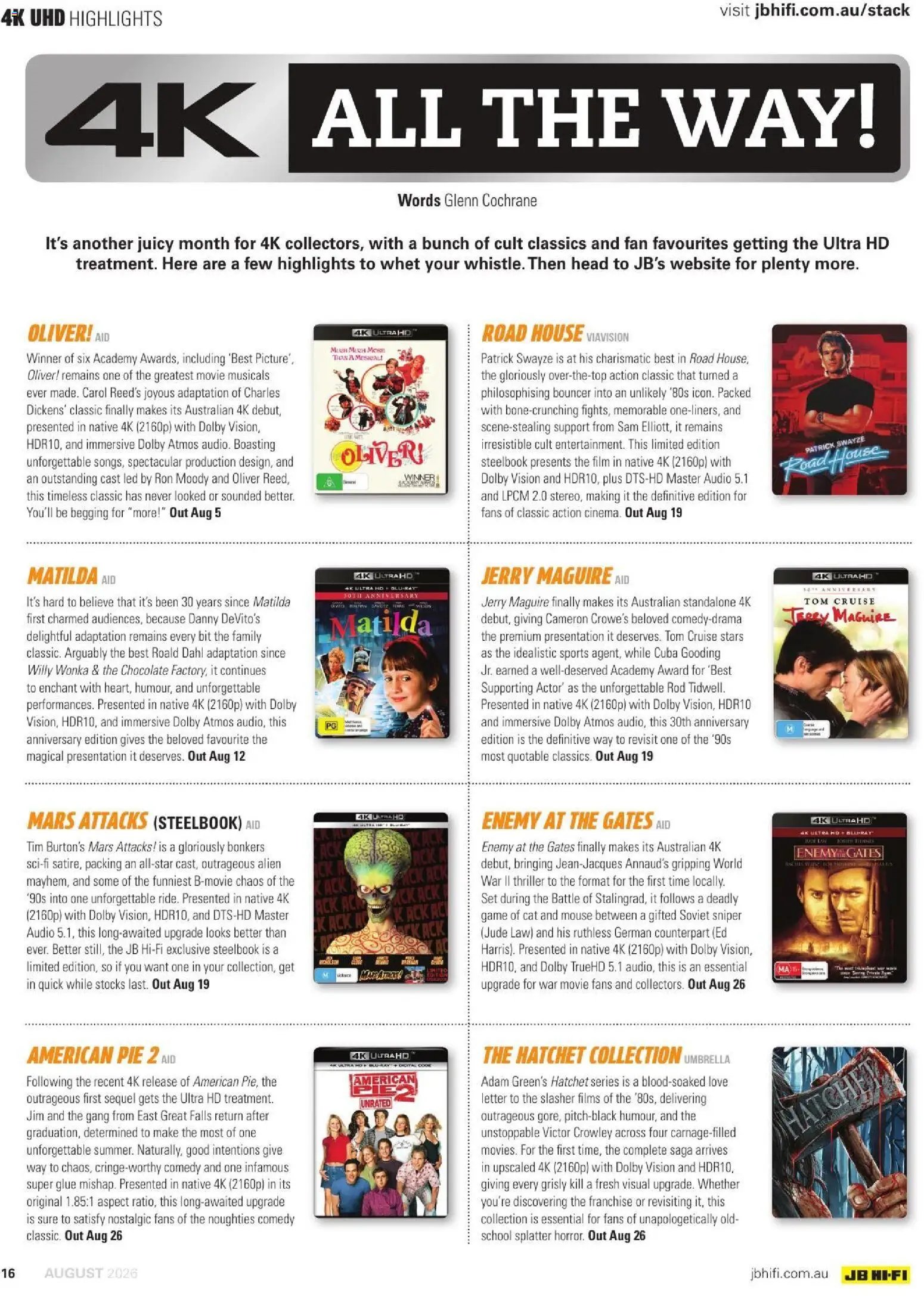 JB Hi-Fi catalogue from 01/08/2026 JB Hi-Fi STACK August