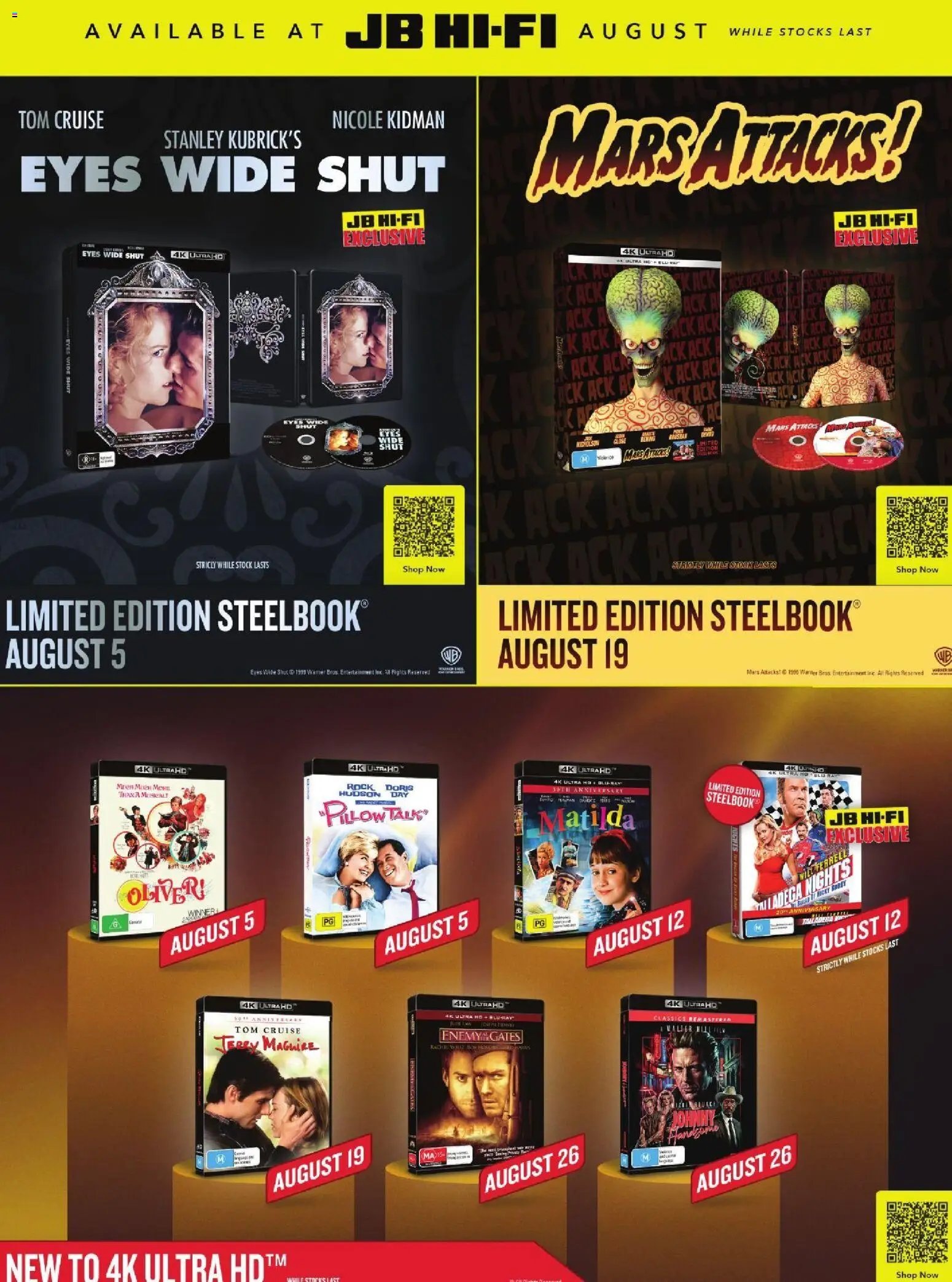 JB Hi-Fi catalogue from 01/08/2026 JB Hi-Fi STACK August
