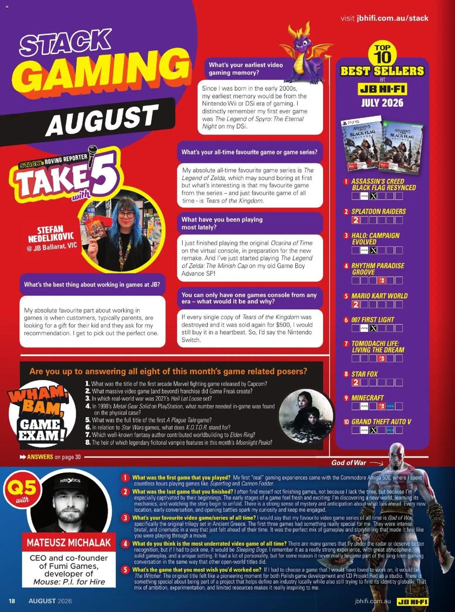 JB Hi-Fi catalogue from 01/08/2026 JB Hi-Fi STACK August