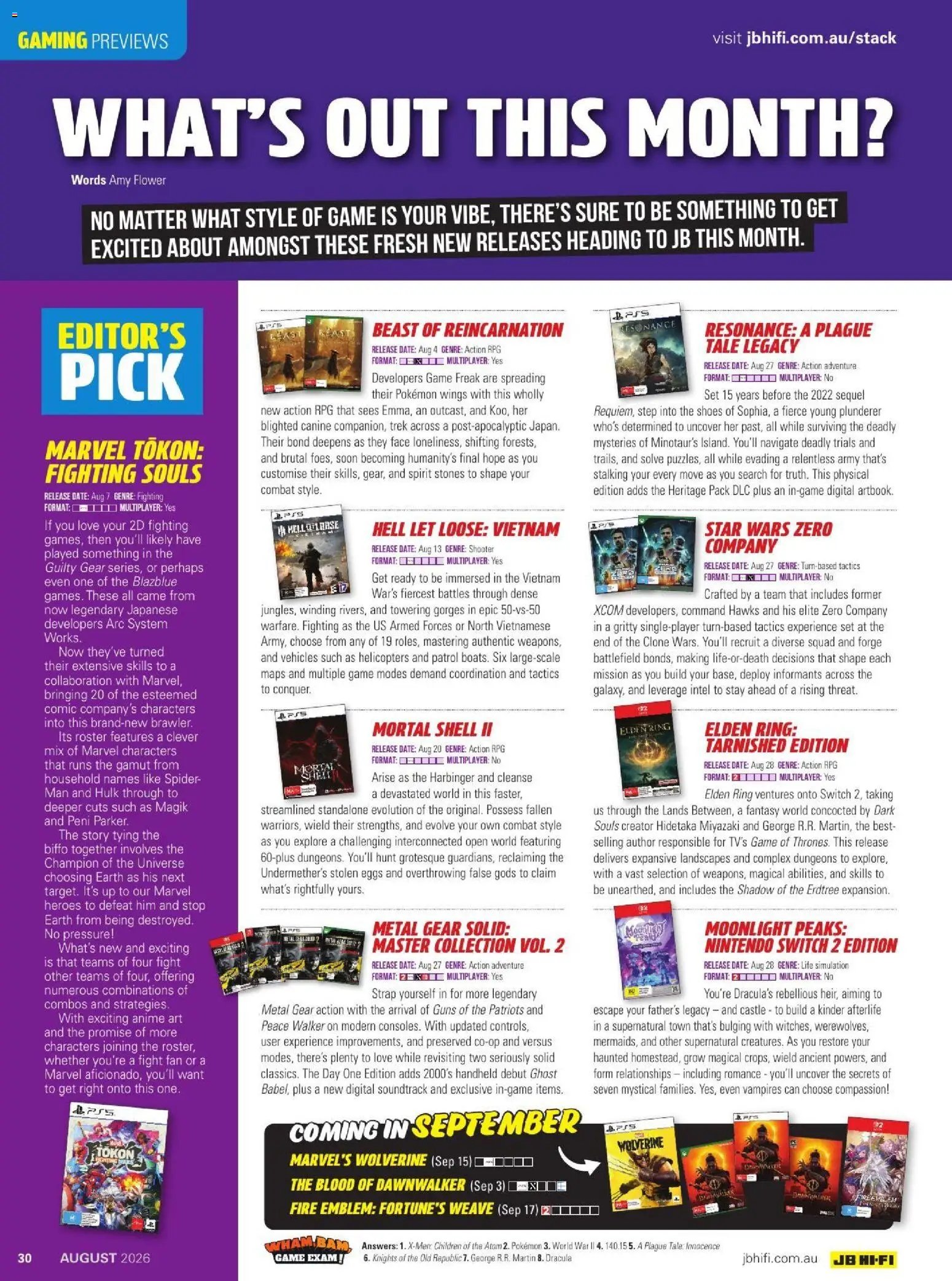 JB Hi-Fi catalogue from 01/08/2026 JB Hi-Fi STACK August