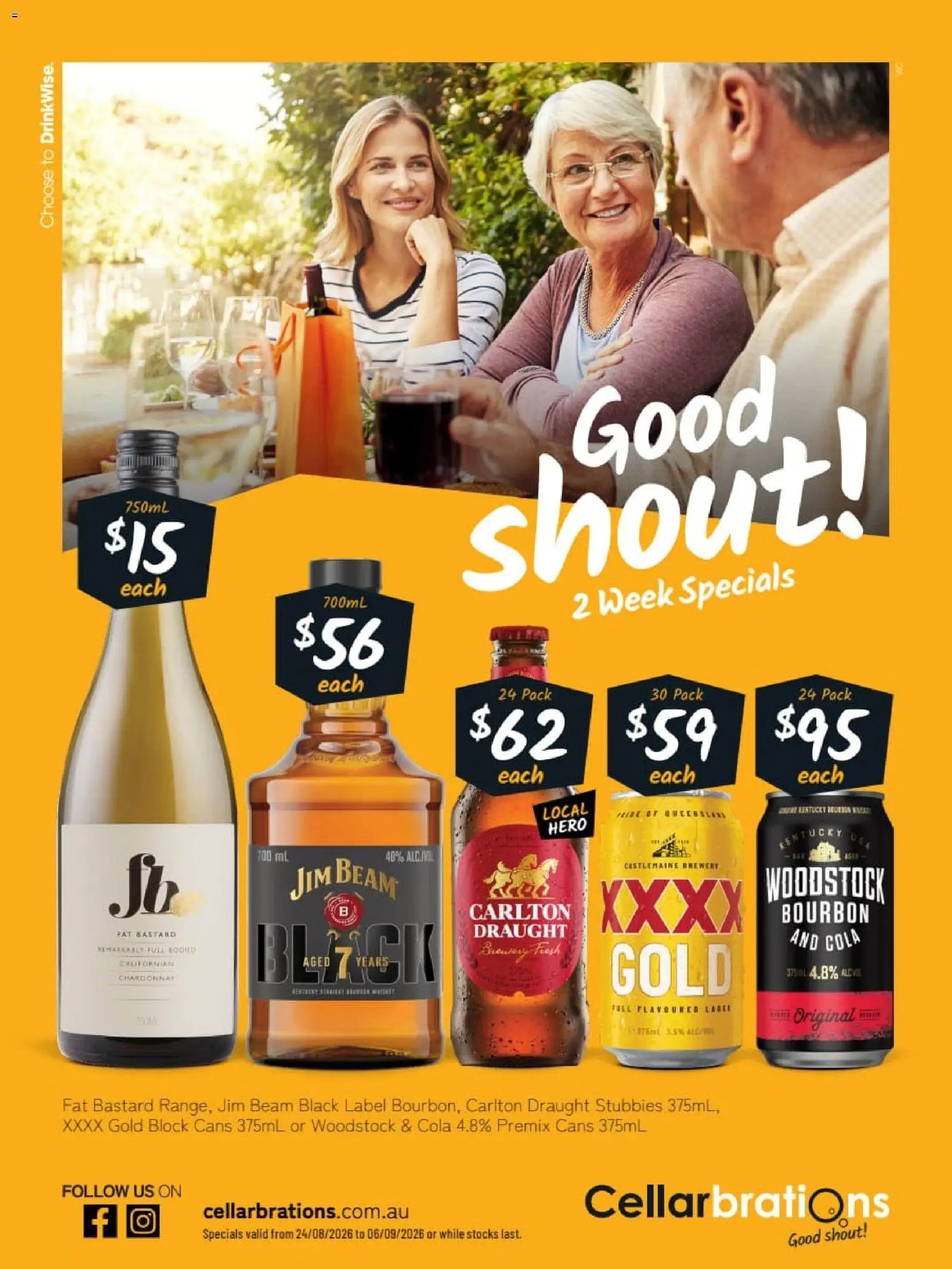 Cellarbrations catalogue from 24/08/2026 Cellarbrations catalogue ALFREDTON