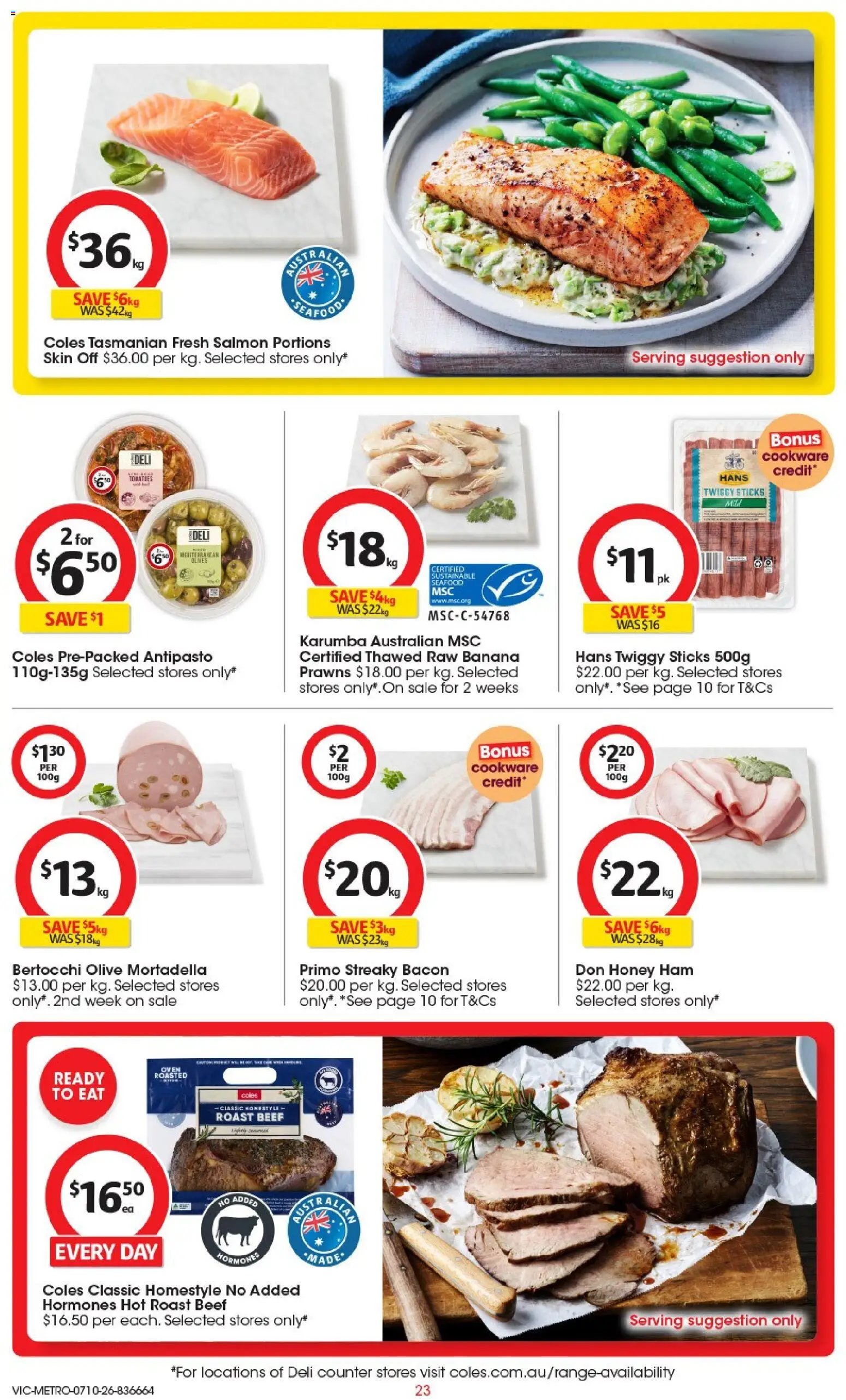 Coles catalogue from 07/10/2026 Coles catalogue VIC