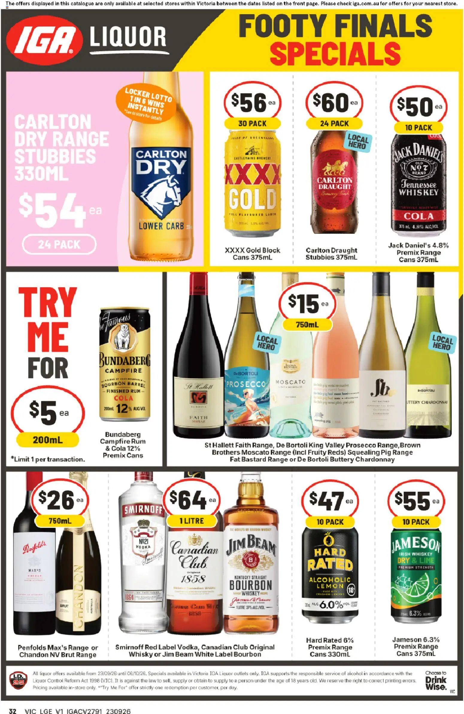 IGA catalogue from 23/09/2026 IGA catalogue