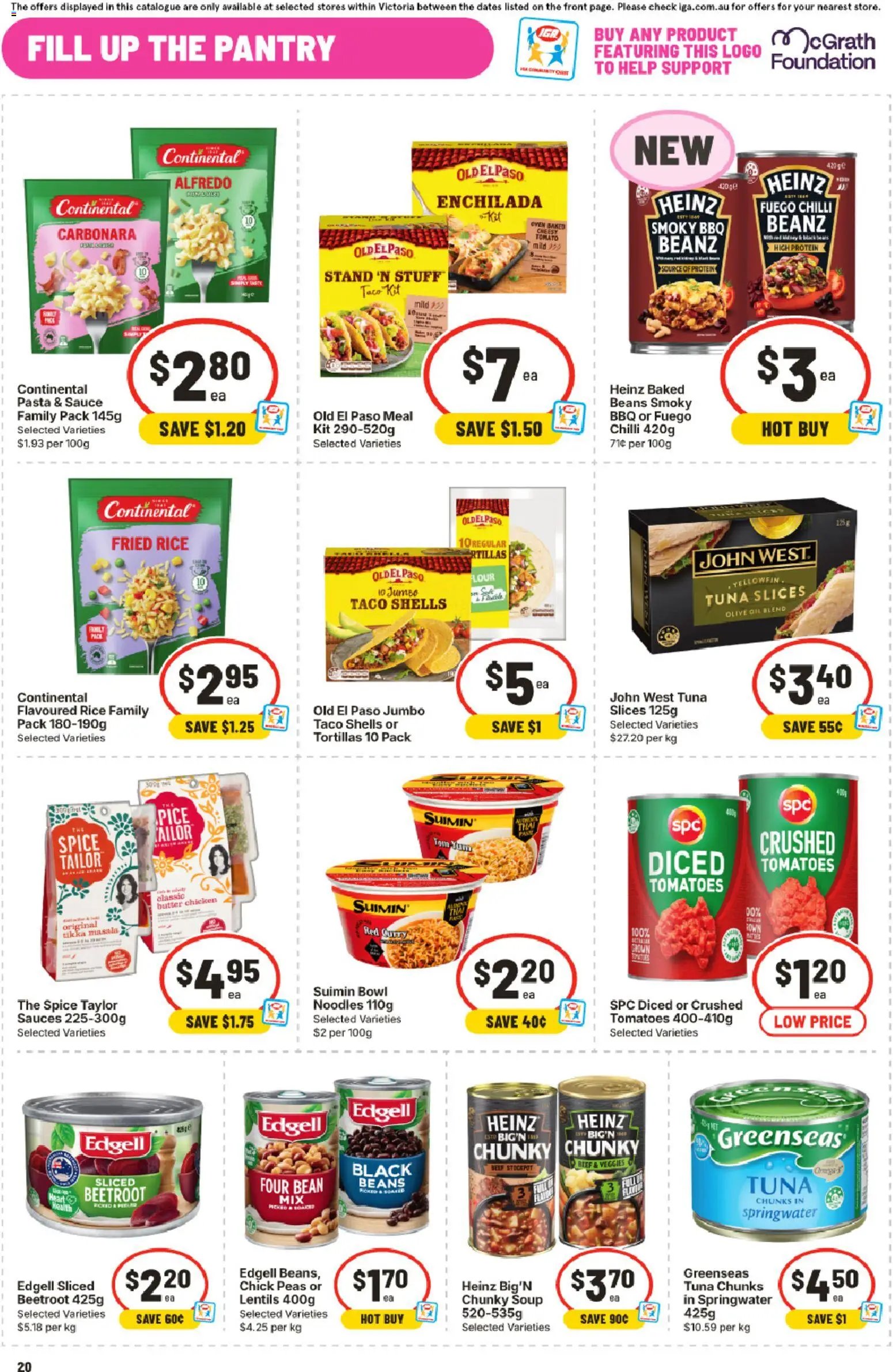IGA catalogue from 23/09/2026 IGA catalogue