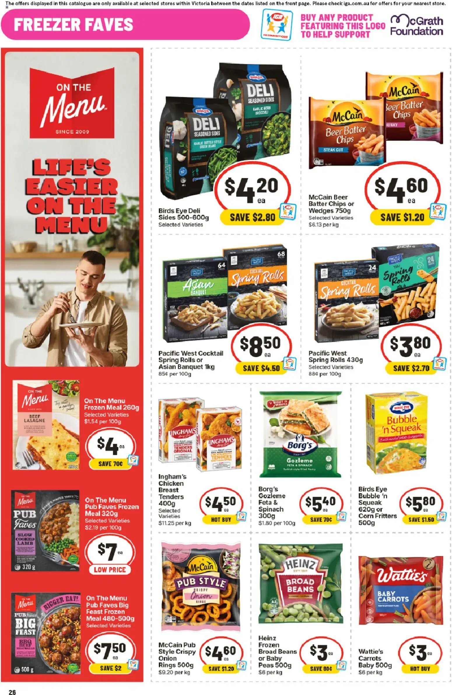 IGA catalogue from 23/09/2026 IGA catalogue