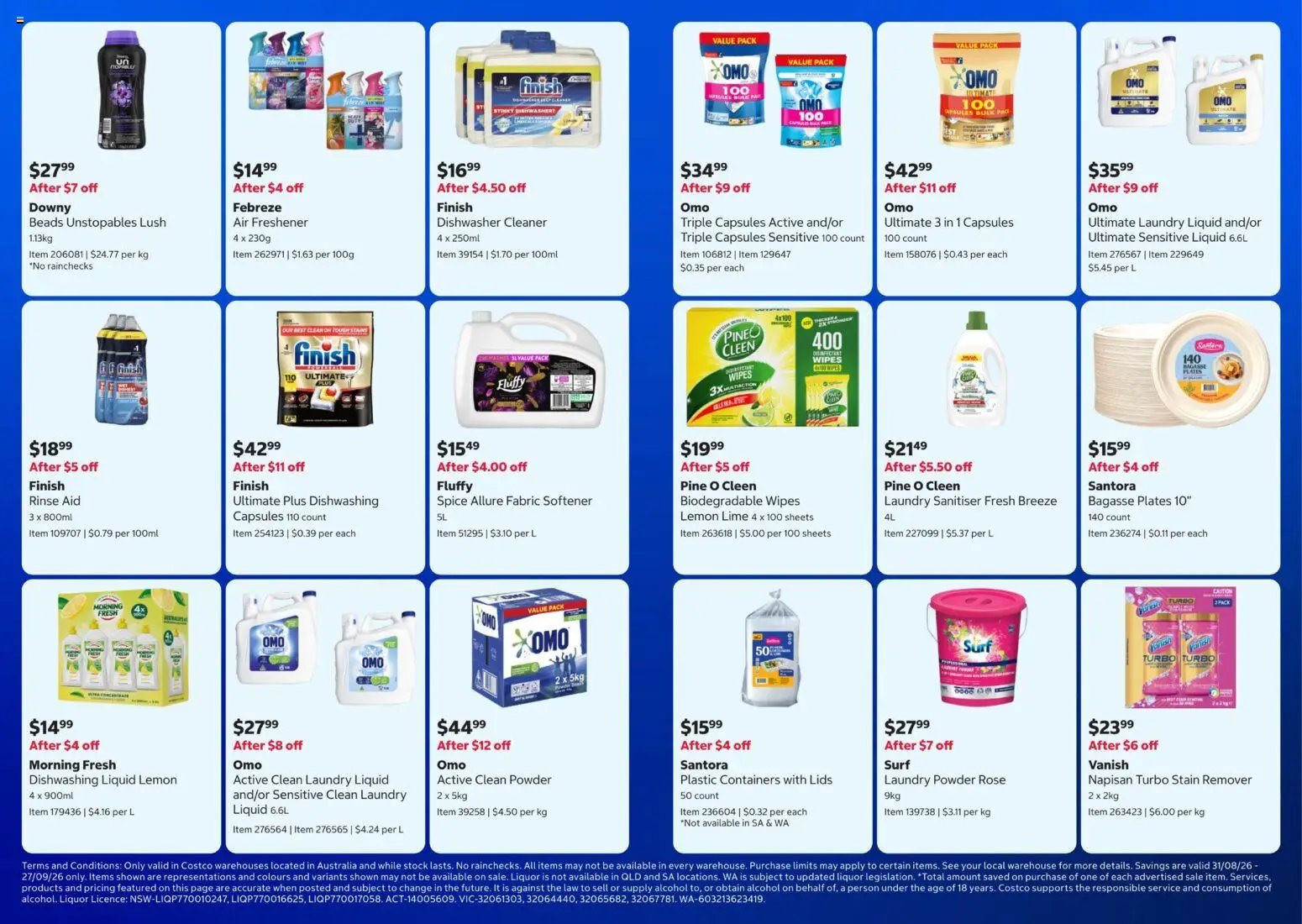 Costco catalogue from 31/08/2026 Costco In-warehouse savings
