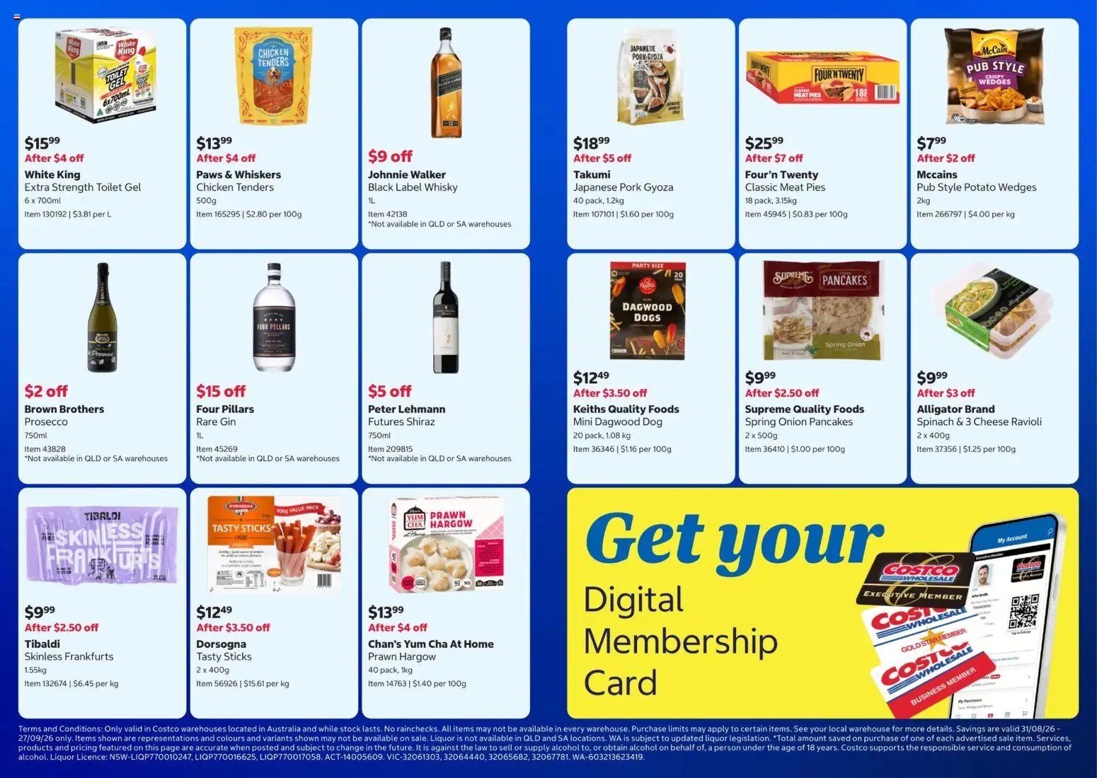 Costco catalogue from 31/08/2026 Costco In-warehouse savings