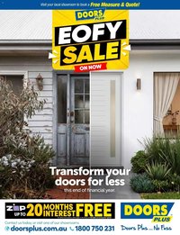 Doors Plus catalogue from 01/06/2026 Doors Plus catalogue