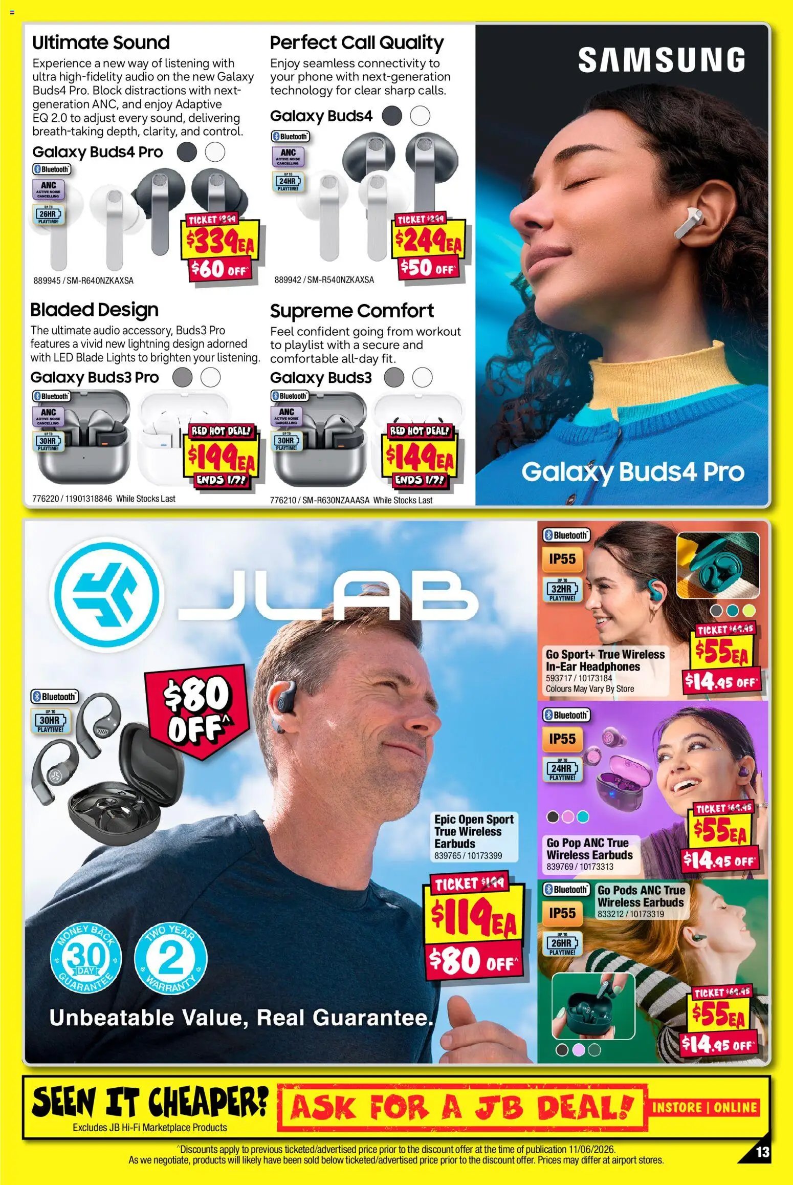 JB Hi-Fi catalogue from 18/06/2026 JB Hi-Fi Audio bonanza