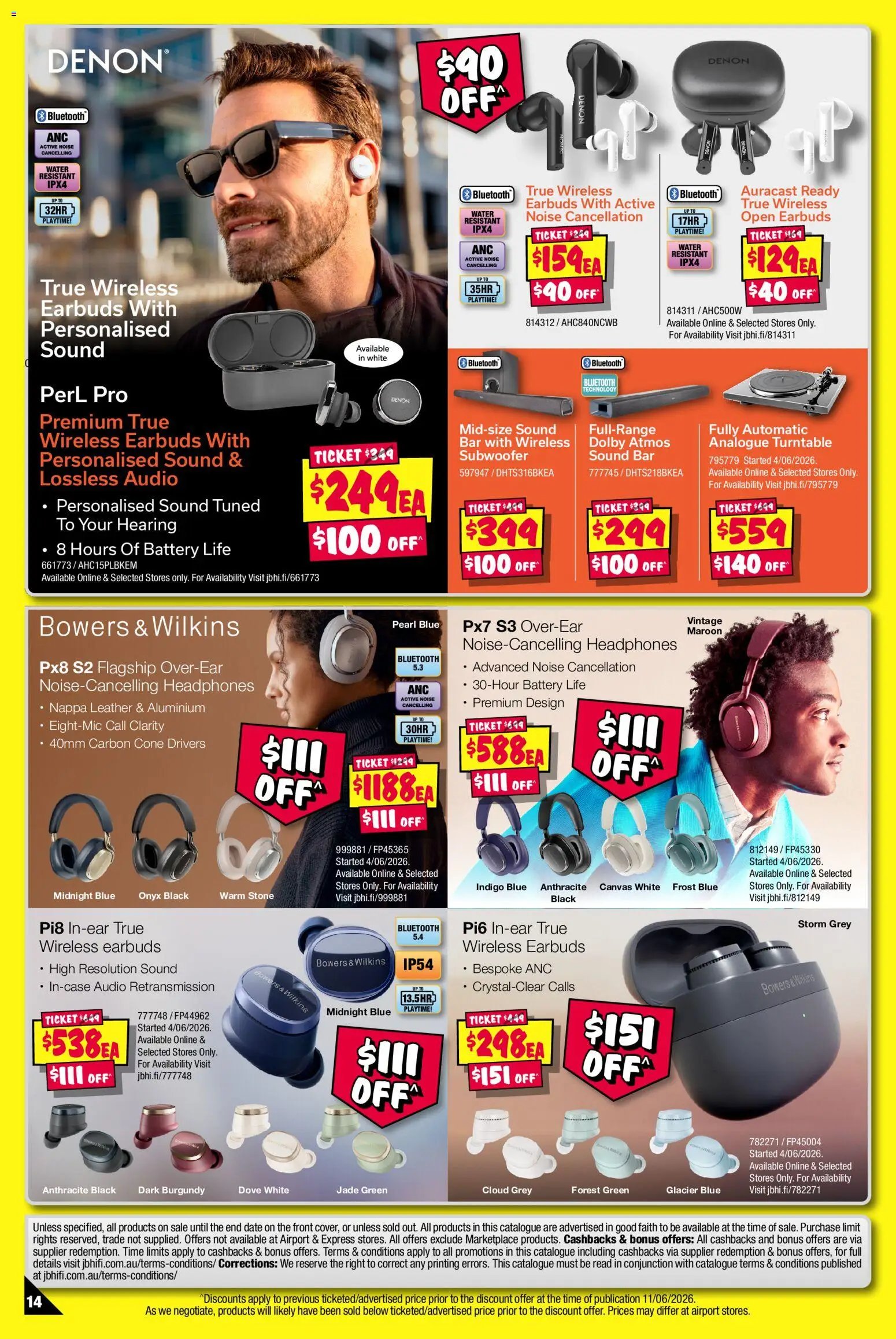 JB Hi-Fi catalogue from 18/06/2026 JB Hi-Fi Audio bonanza