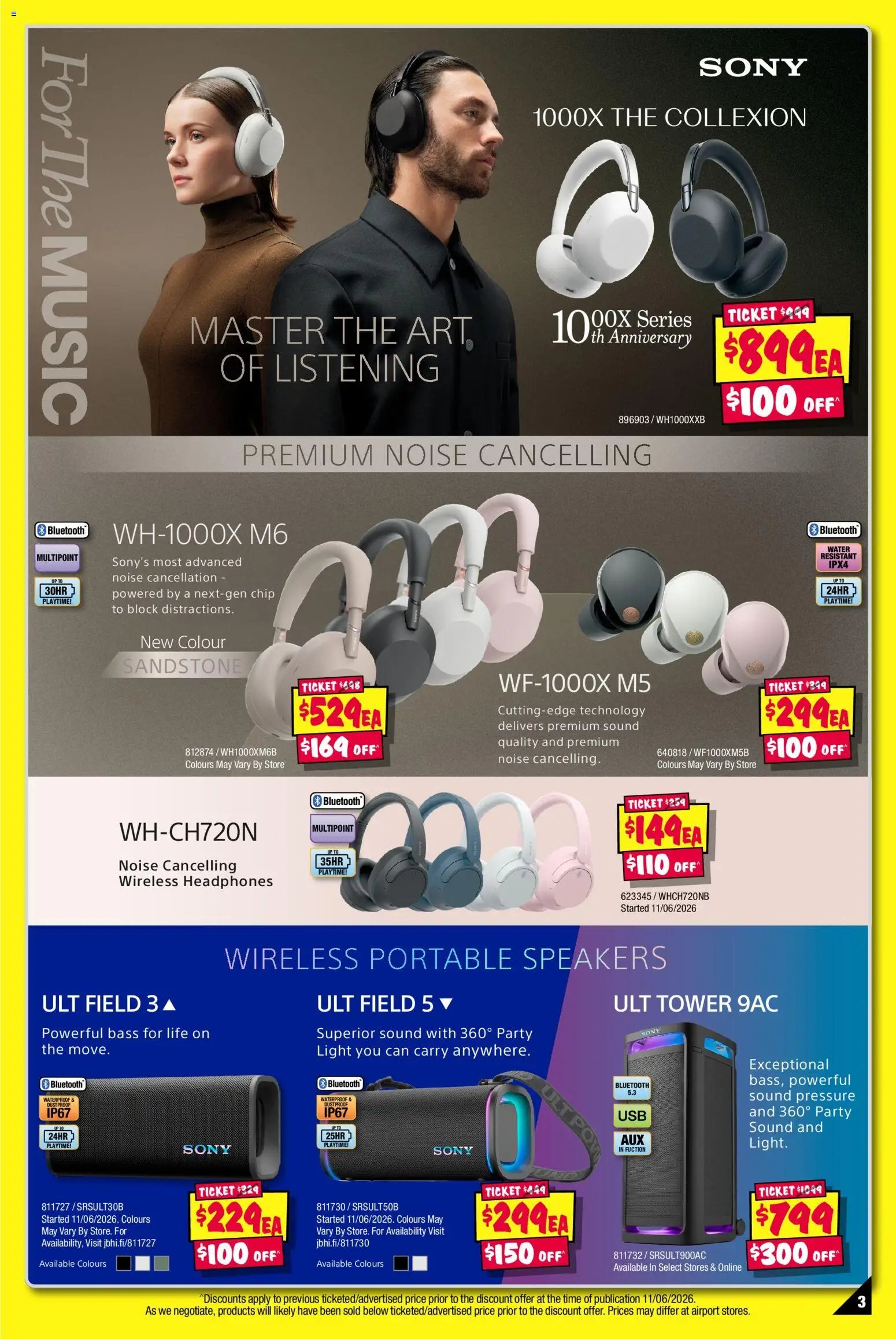 JB Hi-Fi catalogue from 18/06/2026 JB Hi-Fi Audio bonanza