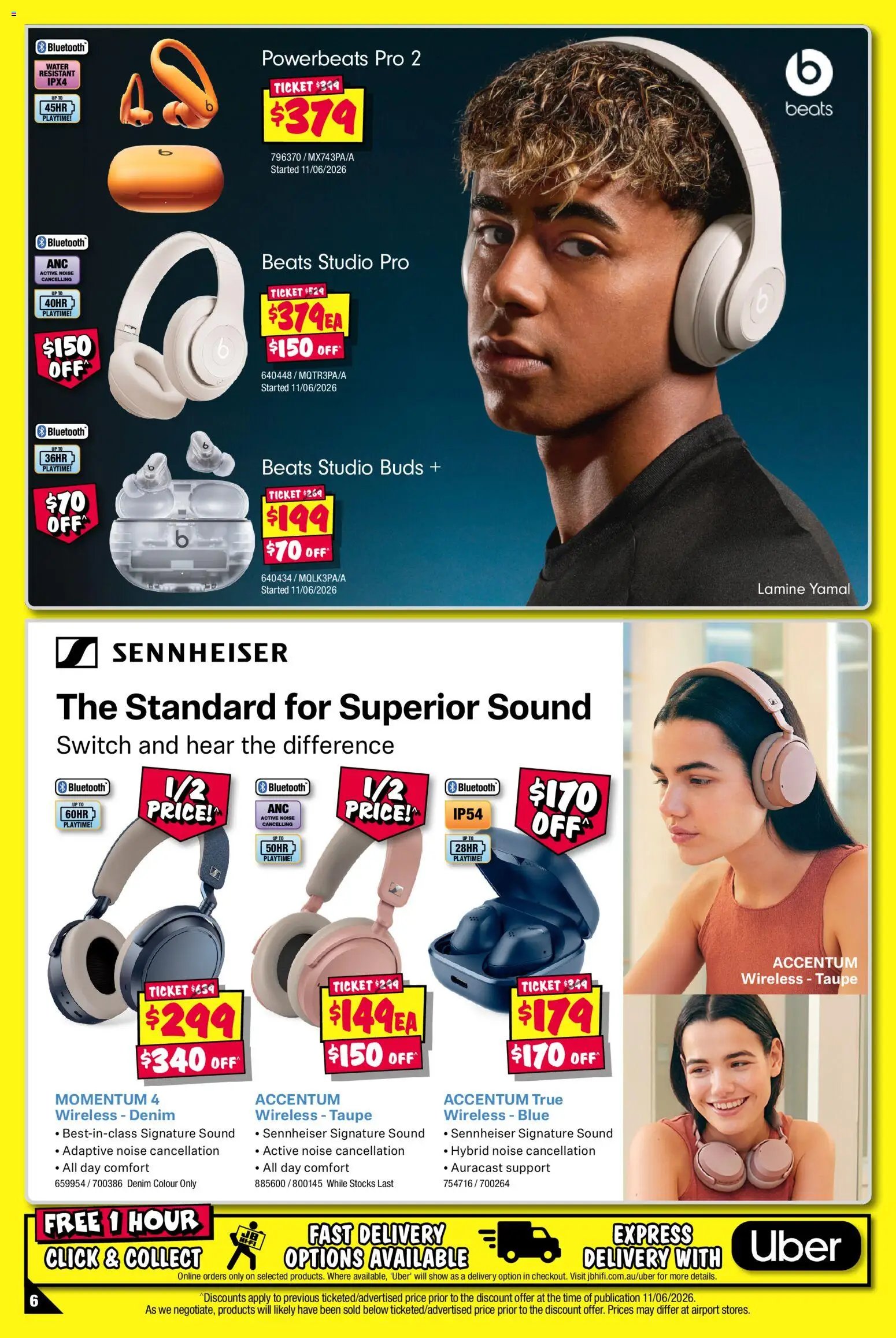 JB Hi-Fi catalogue from 18/06/2026 JB Hi-Fi Audio bonanza