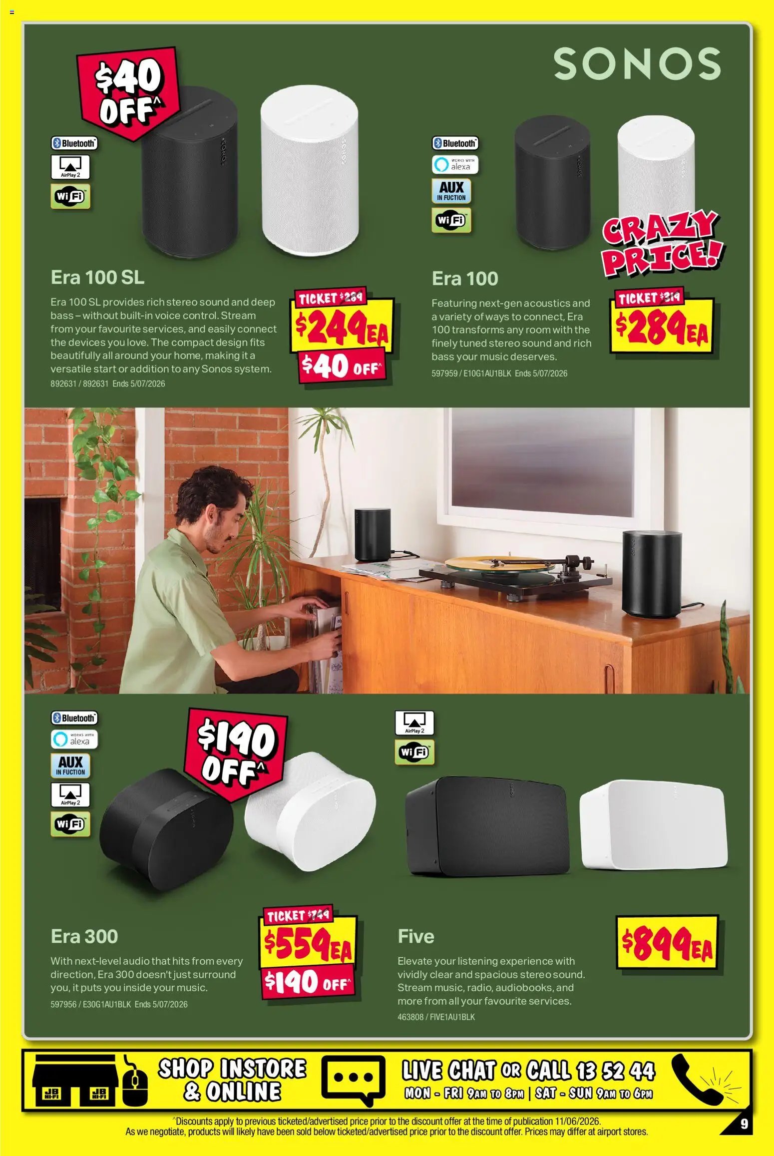 JB Hi-Fi catalogue from 18/06/2026 JB Hi-Fi Audio bonanza