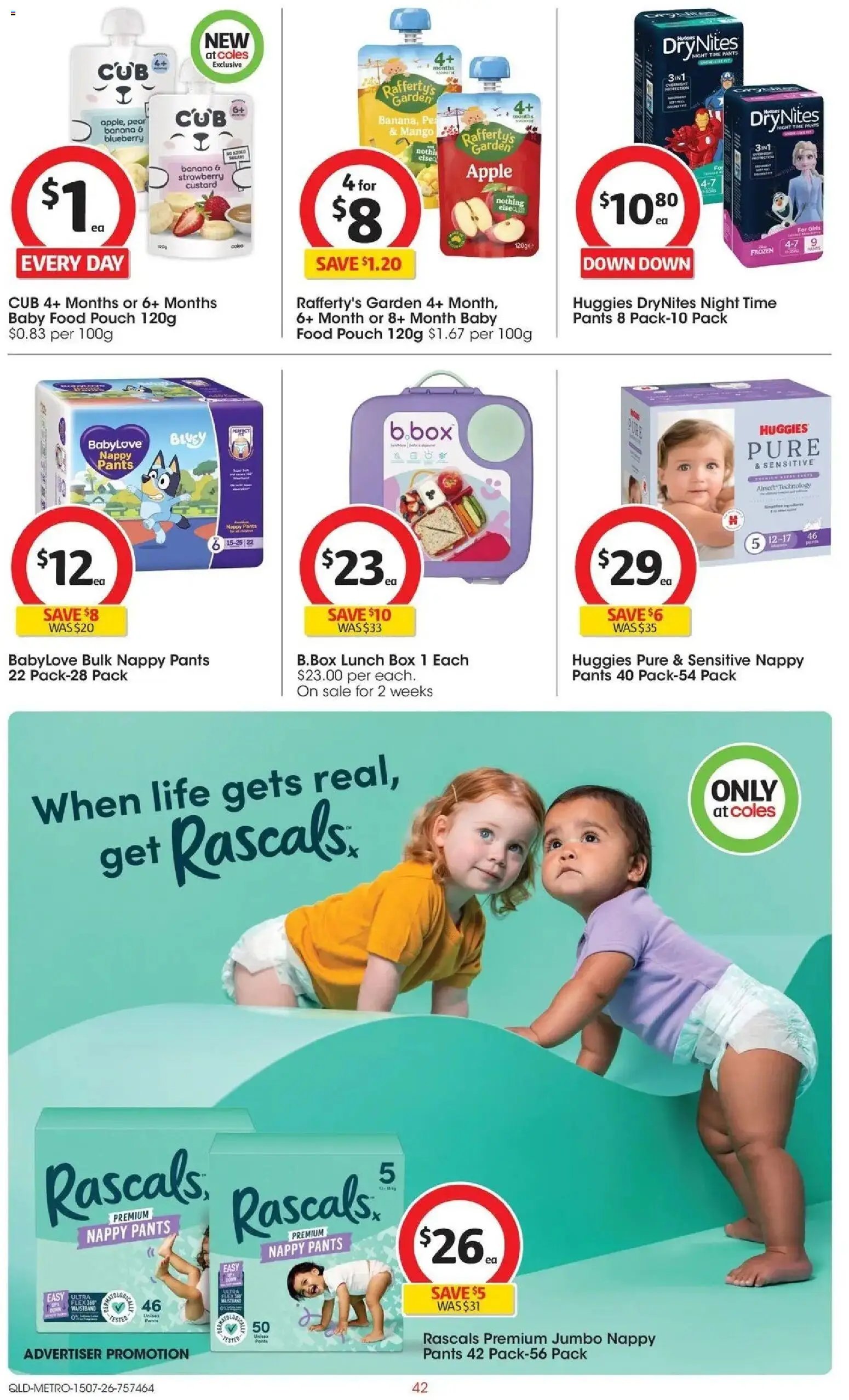 Coles catalogue from 15/07/2026 Coles catalogue QLD North