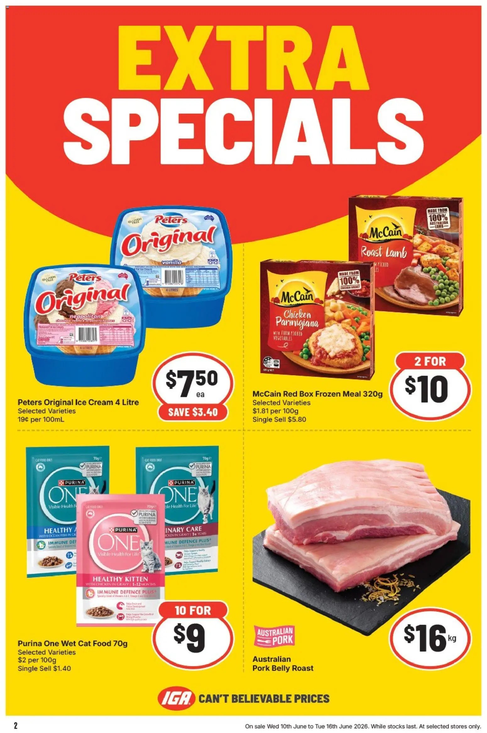 IGA catalogue from 10/06/2026 IGA Extra special NSW