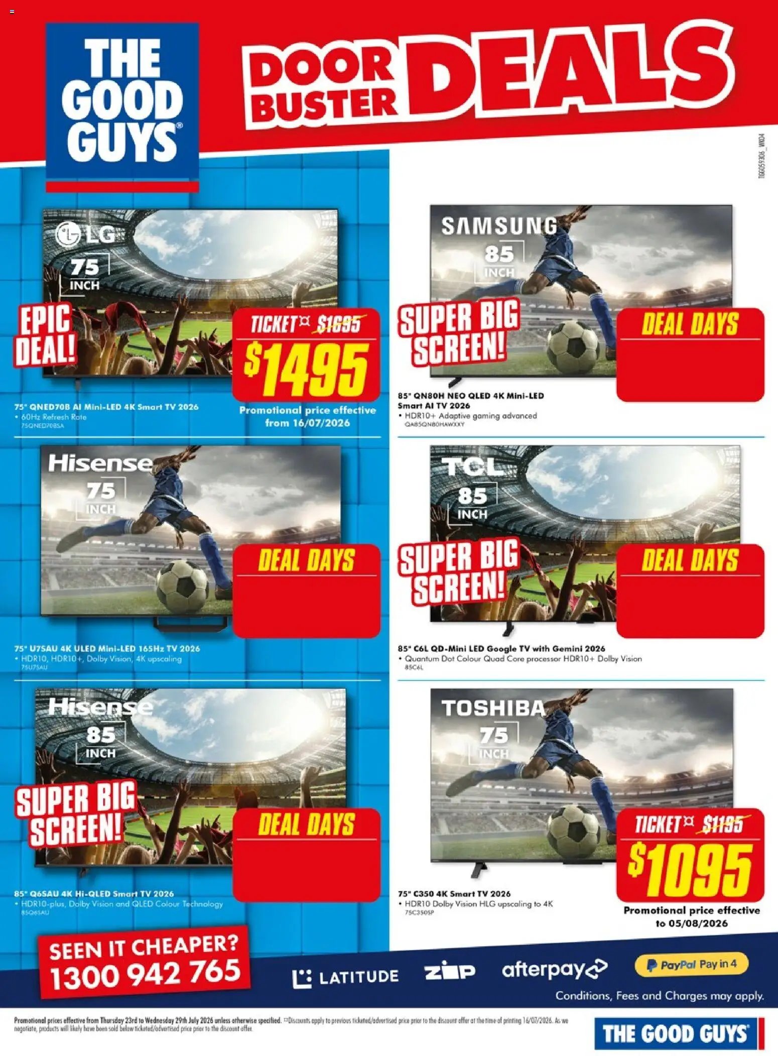 The Good Guys catalogue from 23/07/2026 The Good Guys DBD