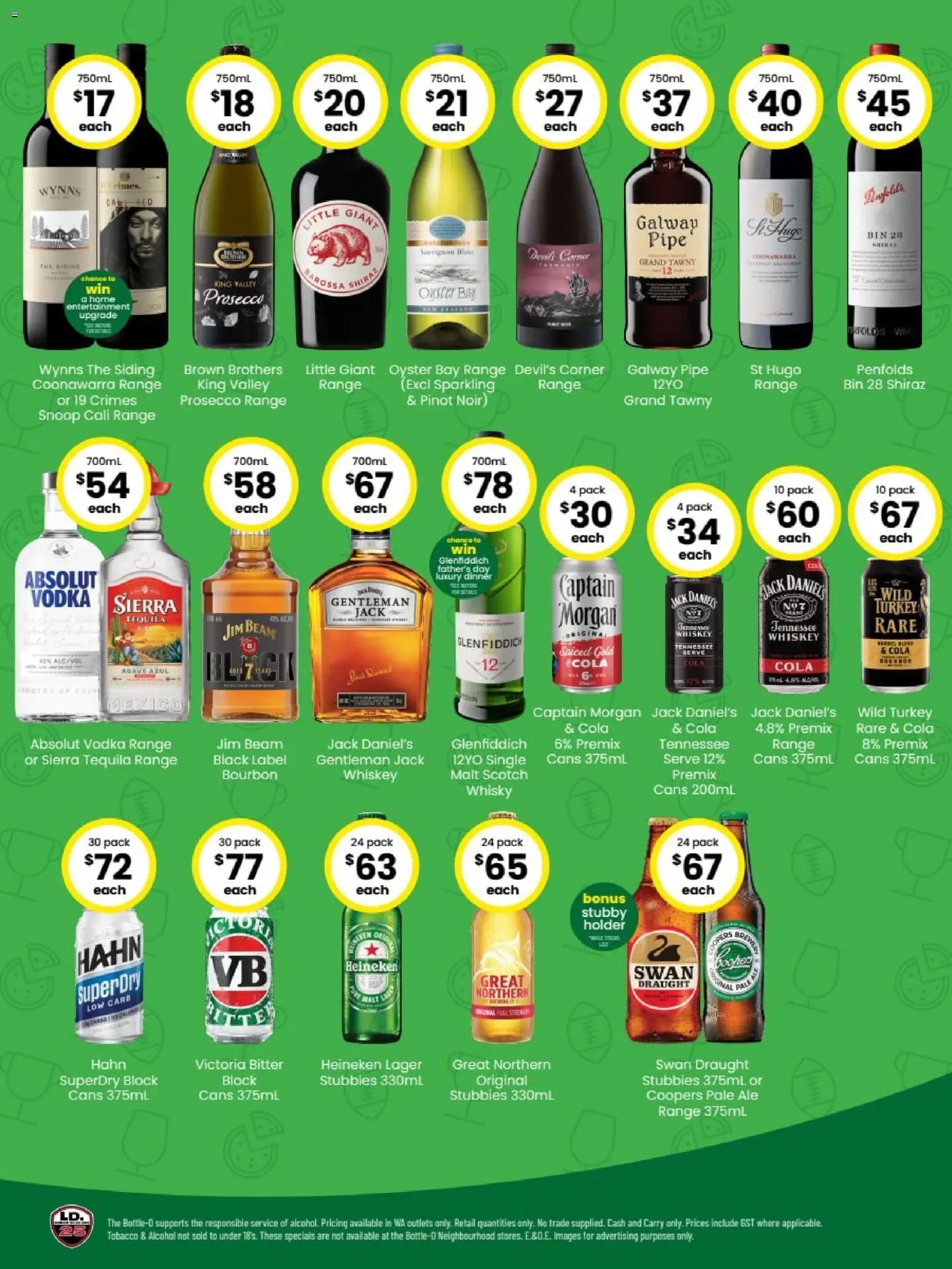 The Bottle-O catalogue from 31/08/2026 The Bottle-O catalogue BREMER BAY