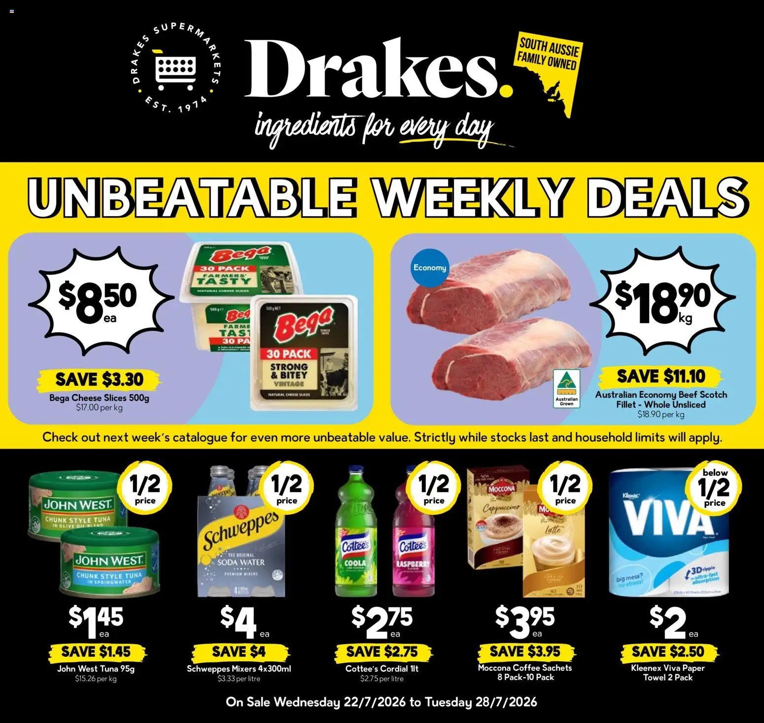 Drakes catalogue from 22/07/2026 Drakes catalogue SA