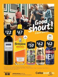 Cellarbrations catalogue from 14/06/2026 Good Shout! 15/06