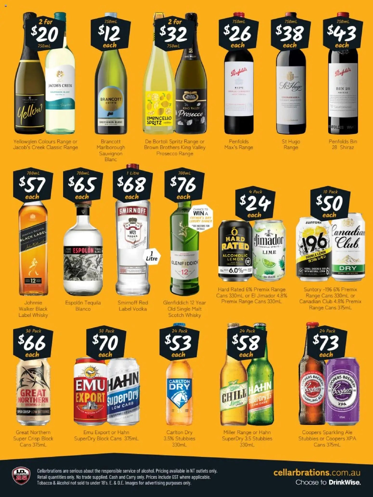 Cellarbrations catalogue from 24/08/2026 Cellarbrations catalogue BERRIMAH
