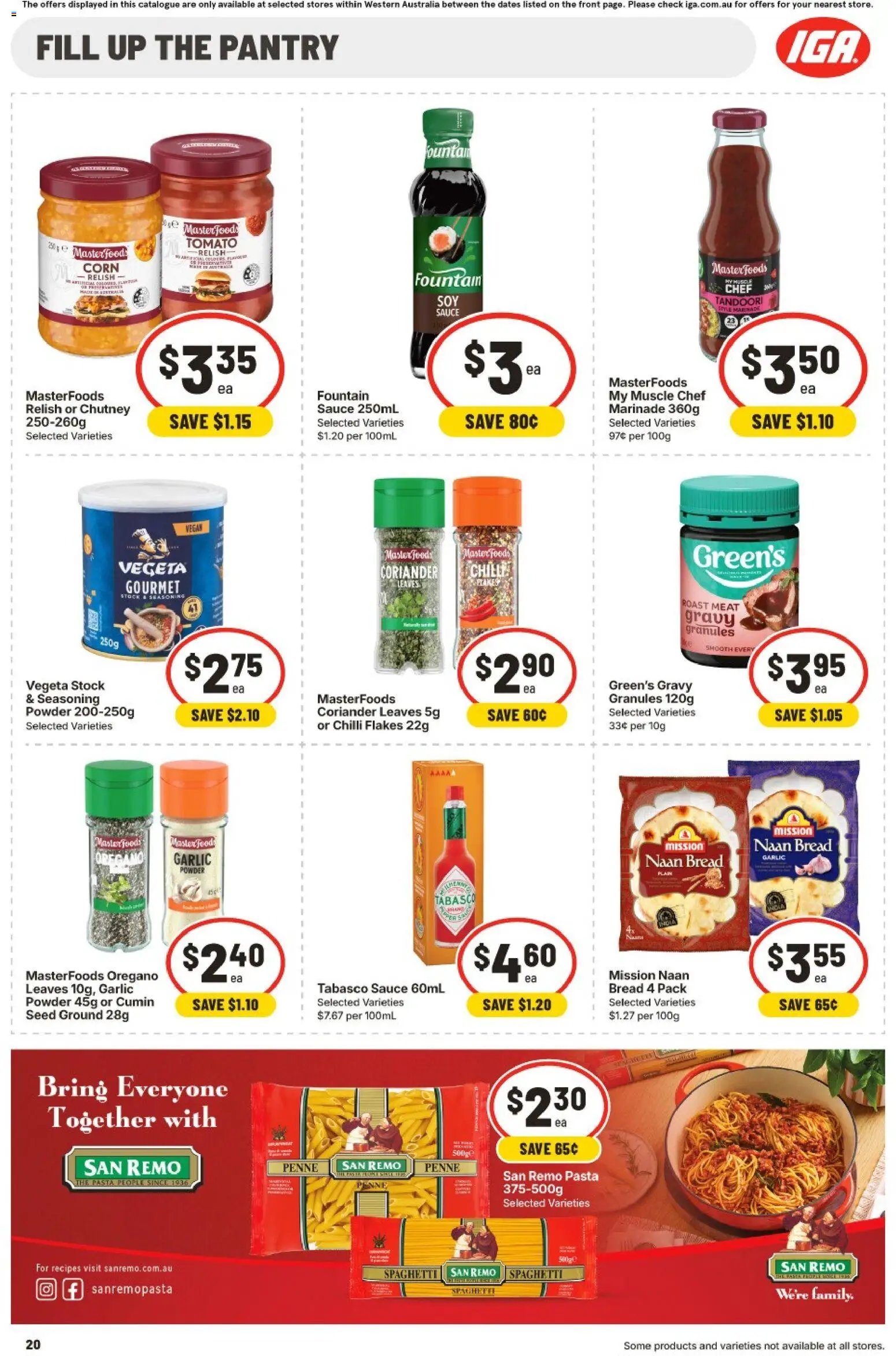 IGA catalogue from 08/07/2026 IGA catalogue WA