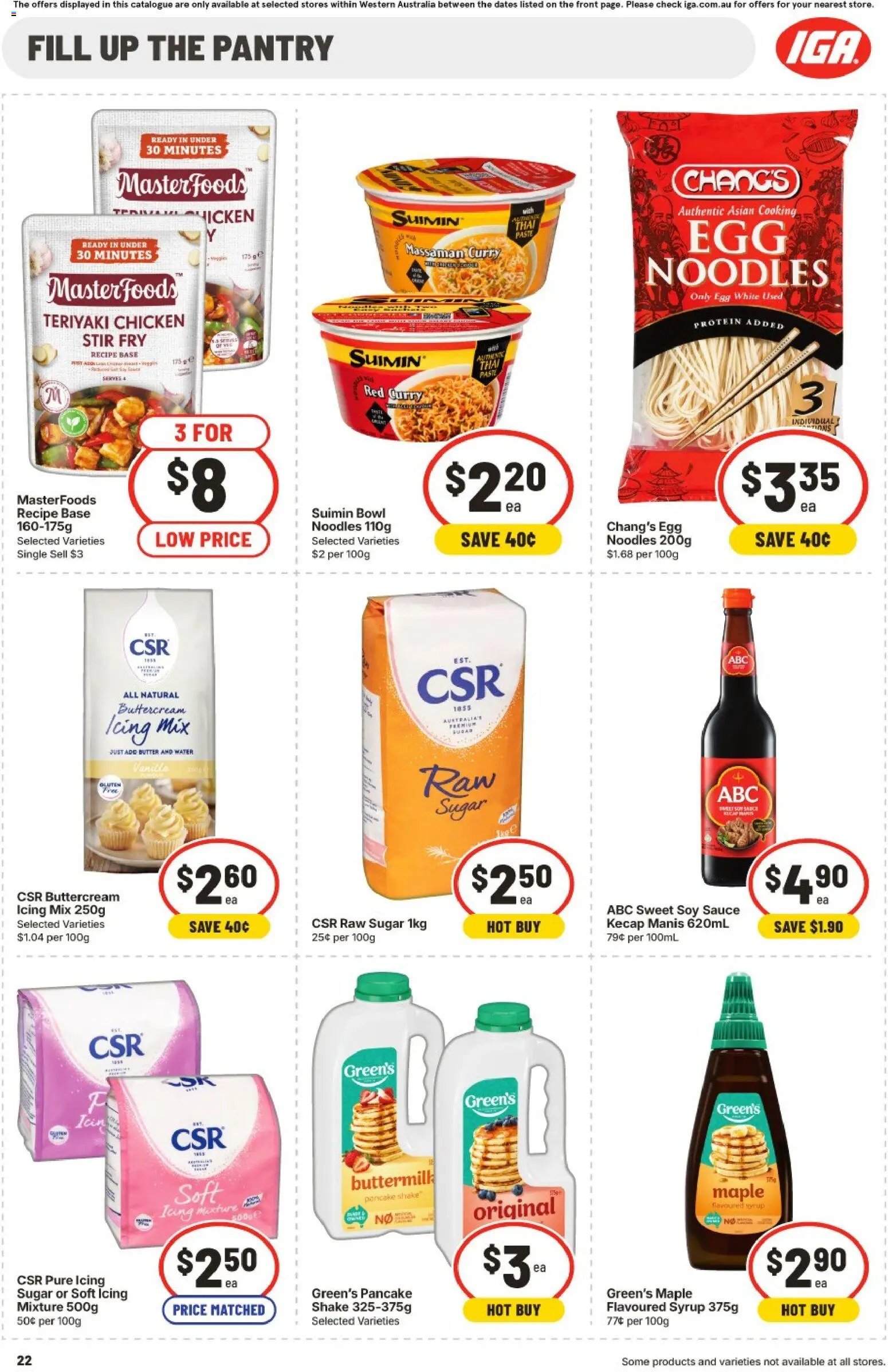 IGA catalogue from 08/07/2026 IGA catalogue WA