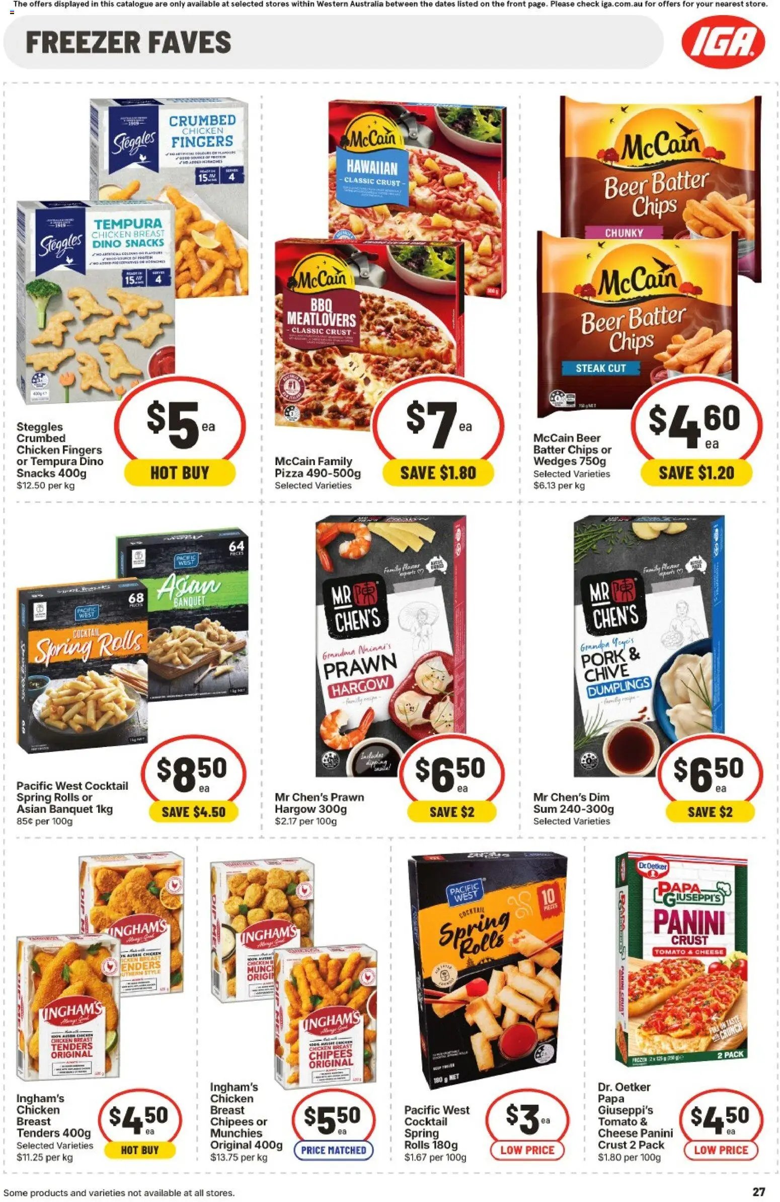 IGA catalogue from 08/07/2026 IGA catalogue WA