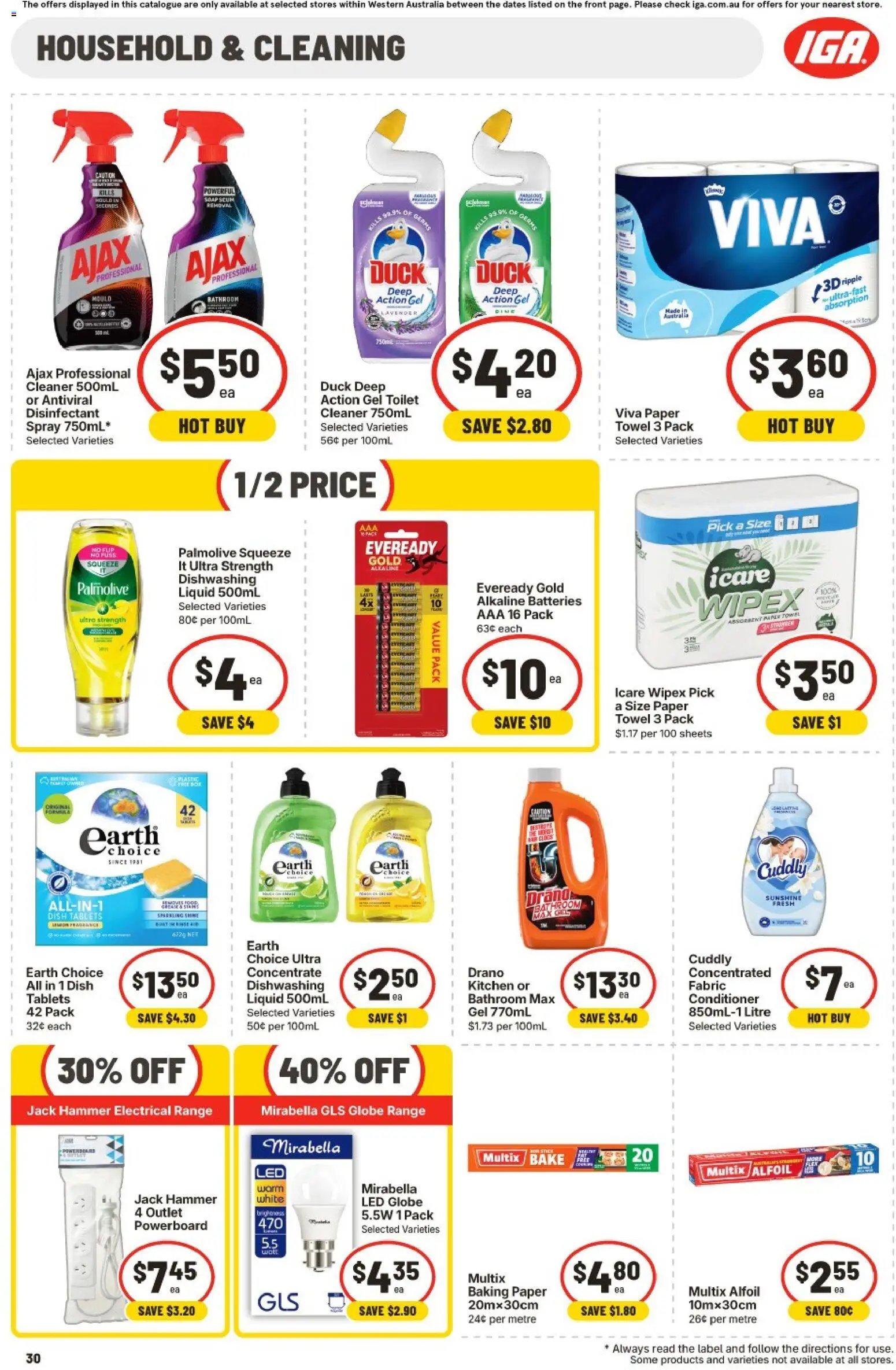 IGA catalogue from 08/07/2026 IGA catalogue WA