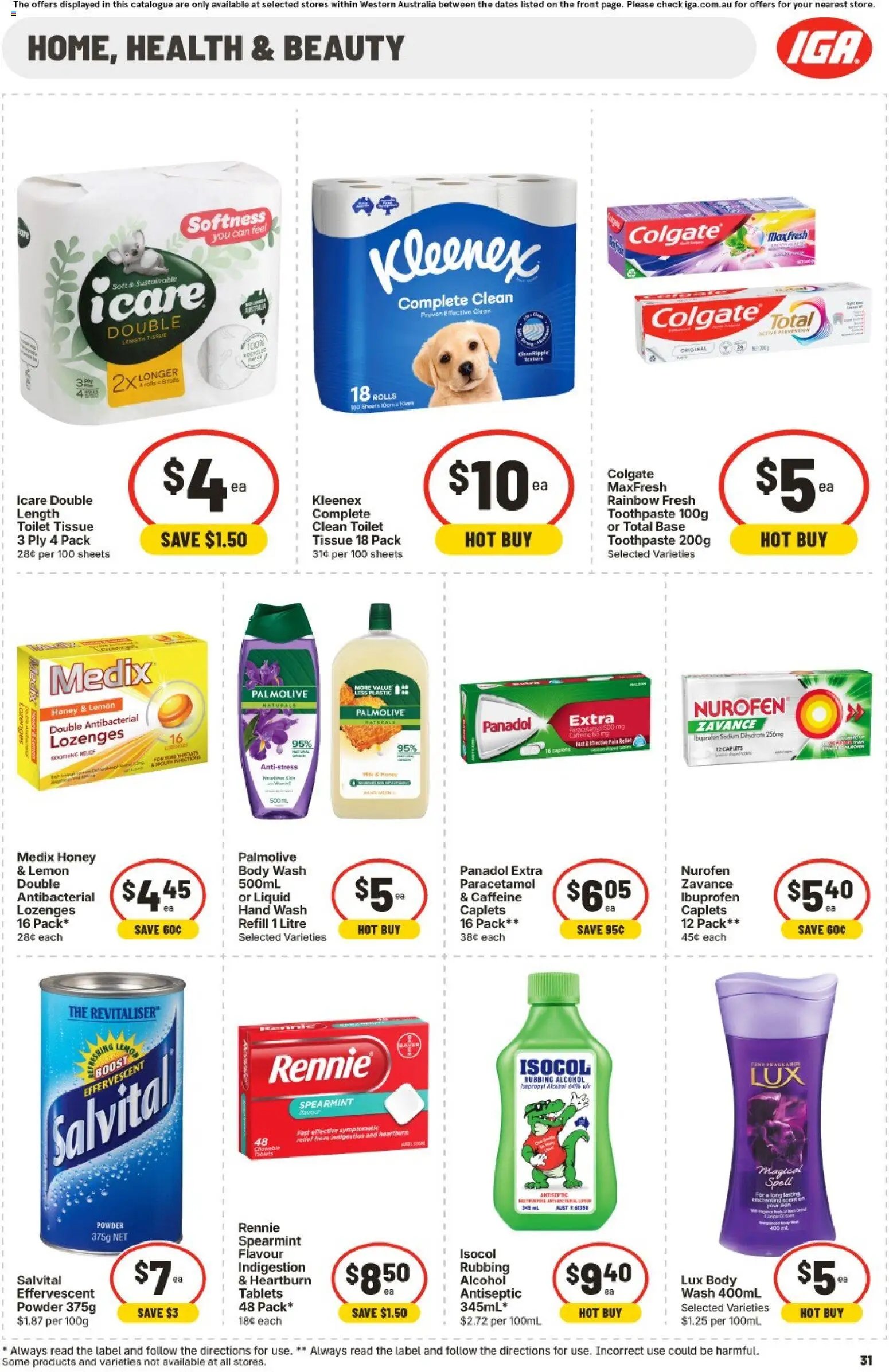IGA catalogue from 08/07/2026 IGA catalogue WA