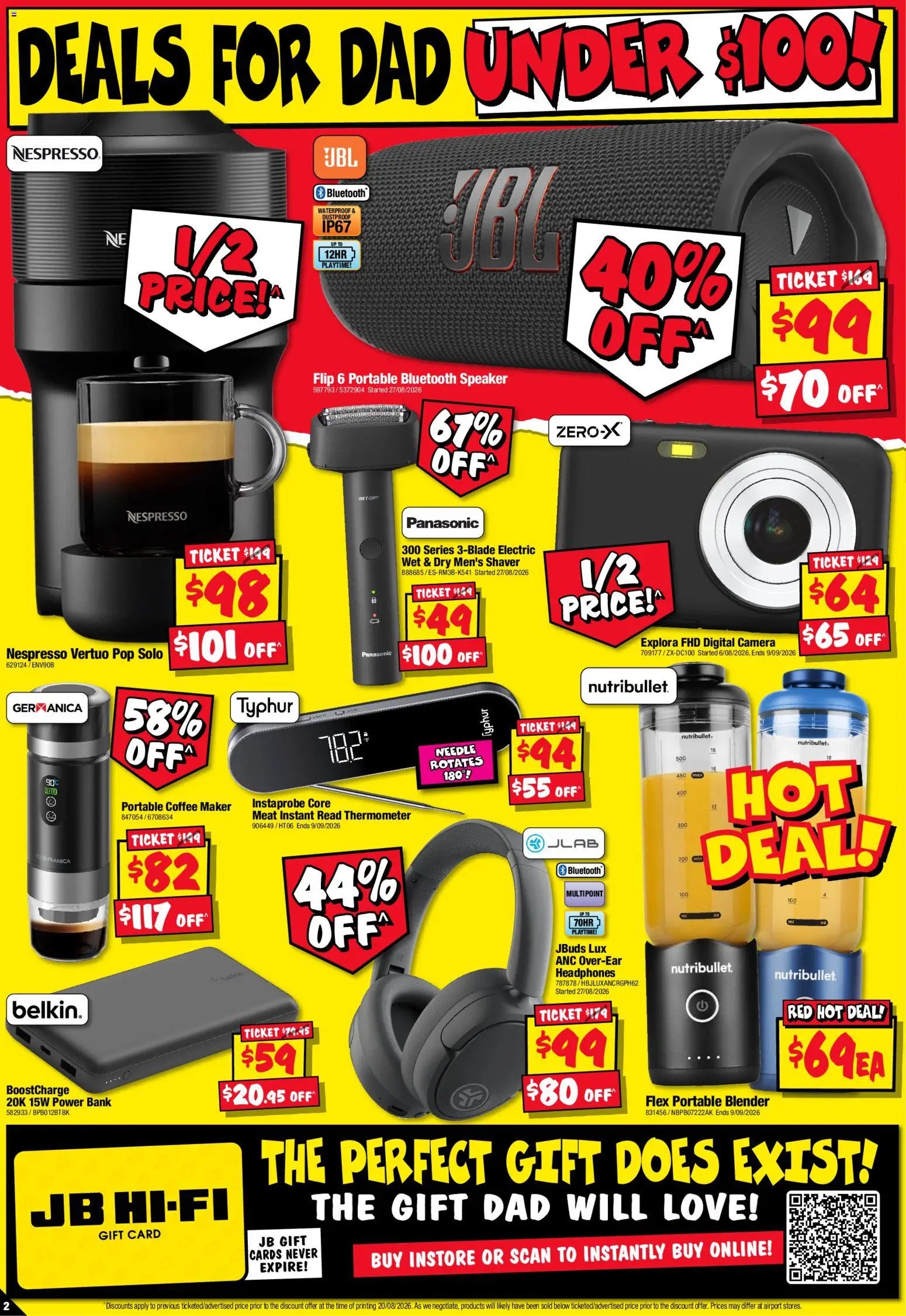 JB Hi-Fi catalogue from 03/09/2026 JB Hi-Fi Last Deals for Dad