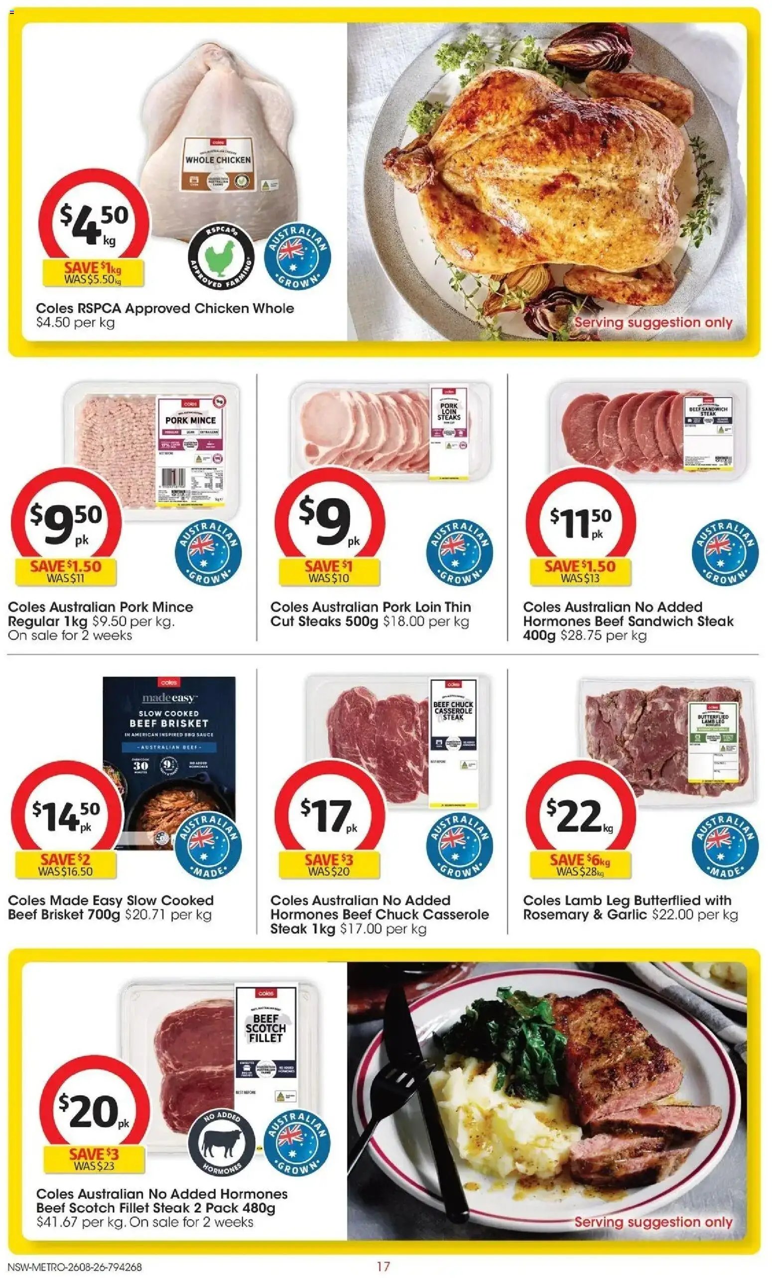 Coles catalogue from 26/08/2026 Coles Catalogue NSW