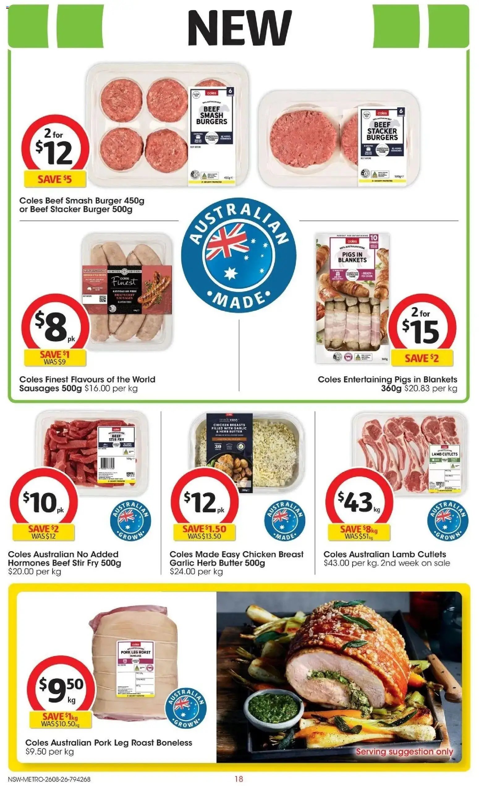Coles catalogue from 26/08/2026 Coles Catalogue NSW