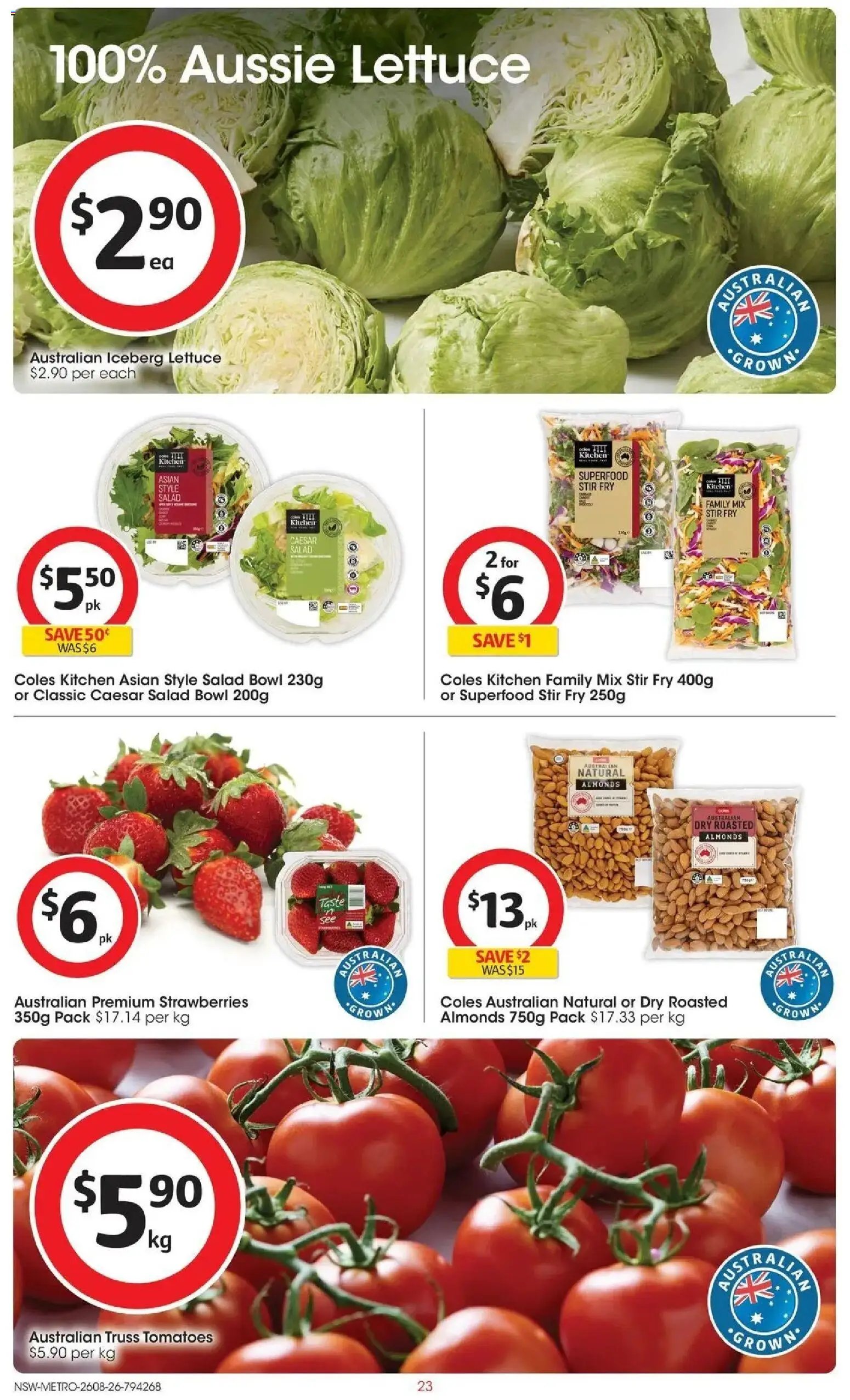 Coles catalogue from 26/08/2026 Coles Catalogue NSW