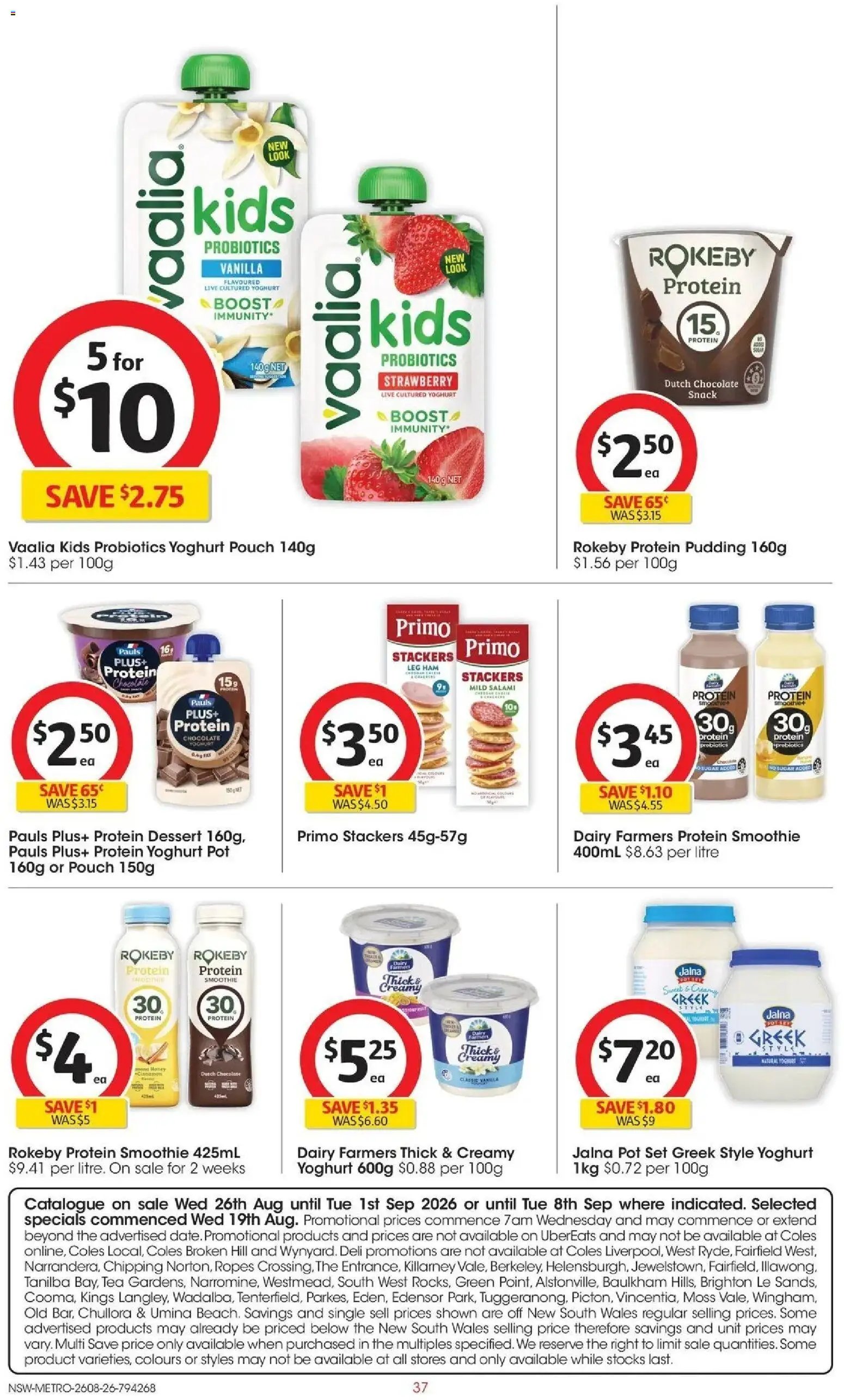 Coles catalogue from 26/08/2026 Coles Catalogue NSW
