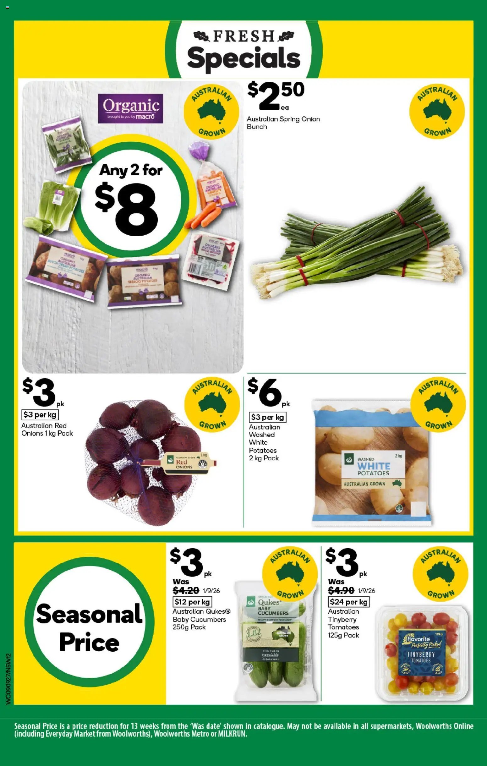 Woolworths catalogue from 09/09/2026 Woolworths catalogue